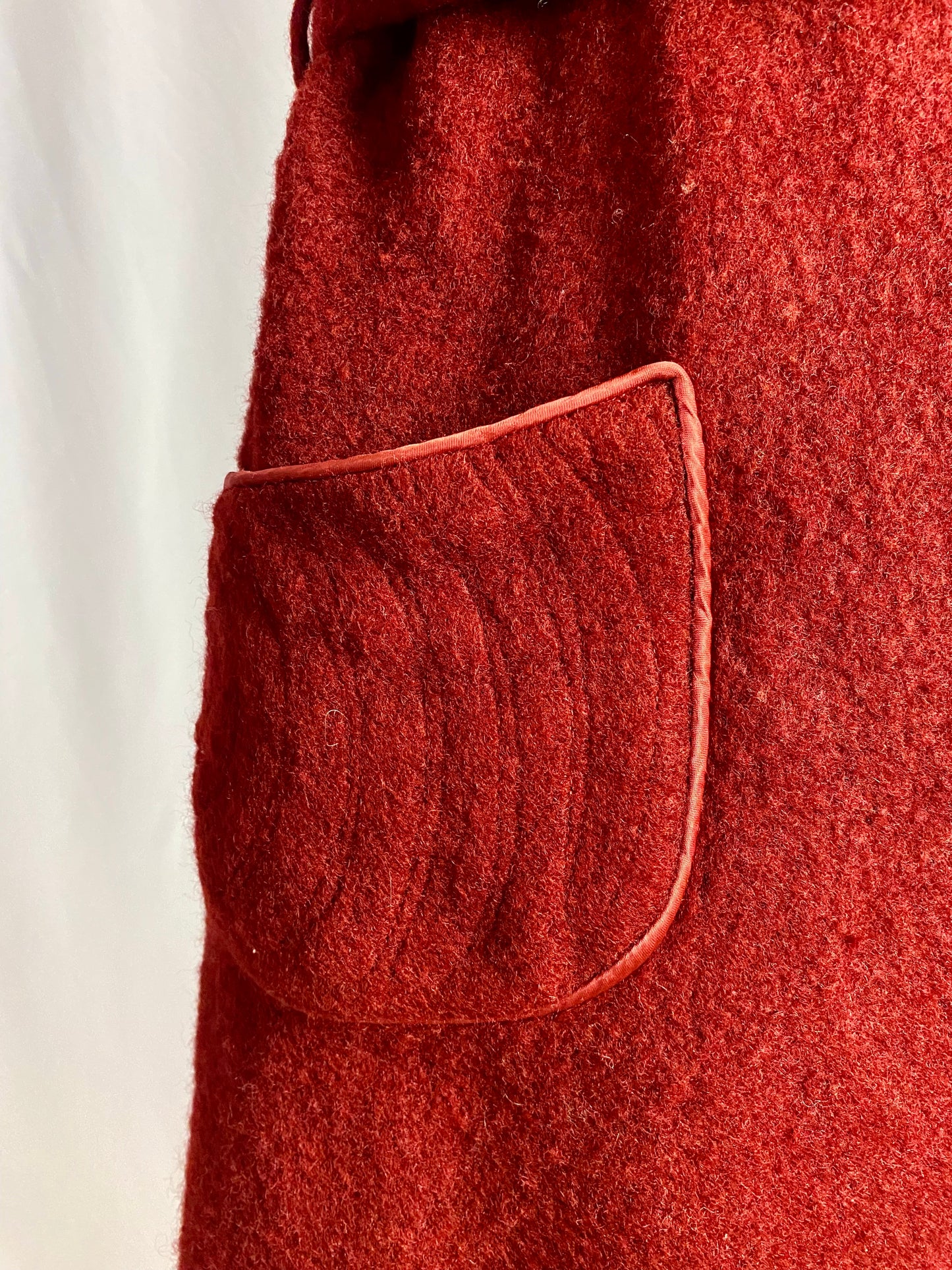 Vestaglia di lana rossa - TG. 40/42