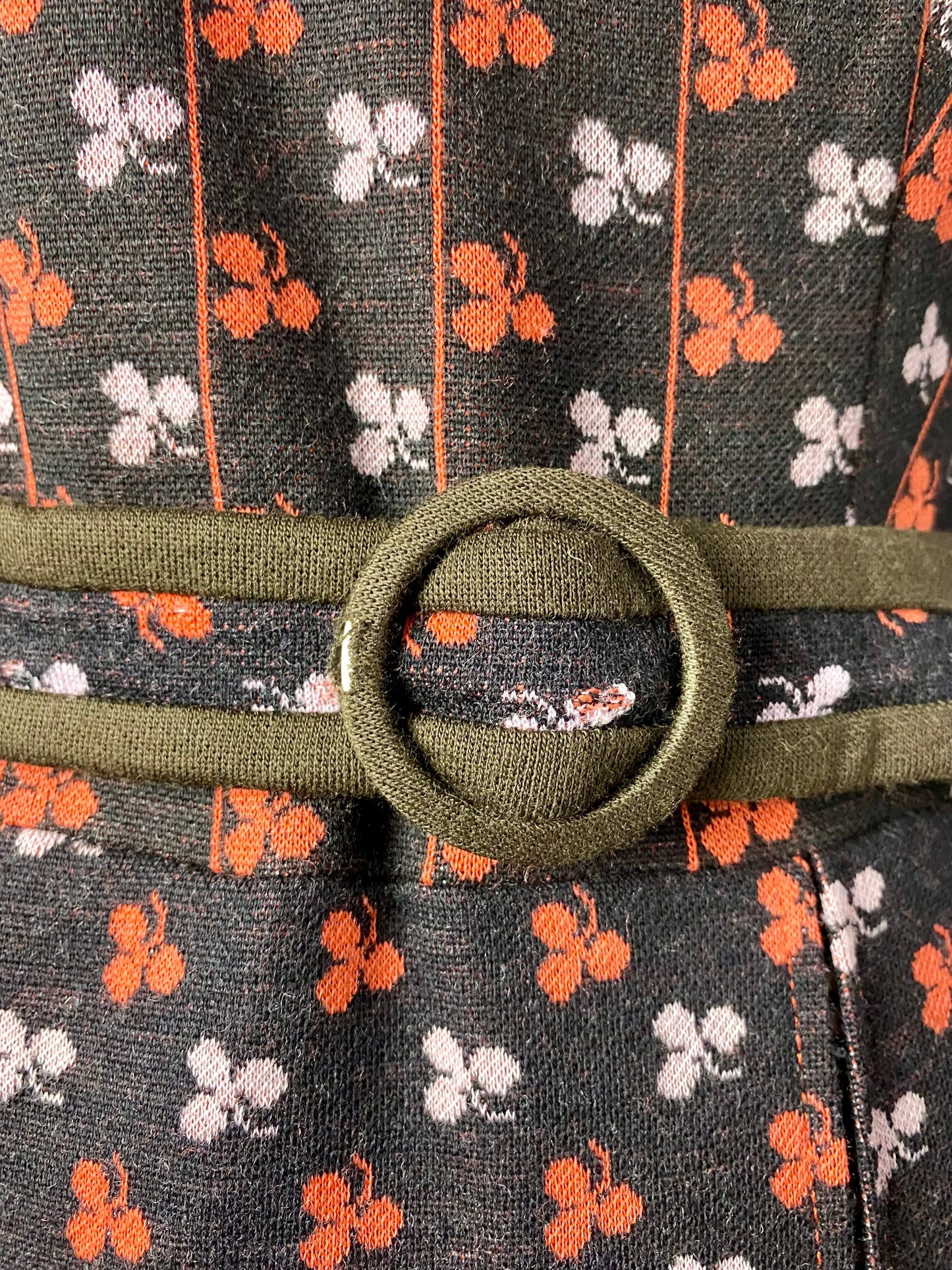 Abito anni ‘70 trifogli - TG. 38/40