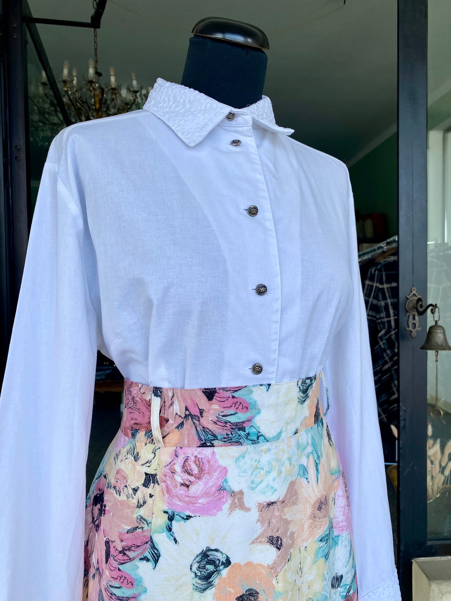 Camicia bianca in cotone - TG. 44