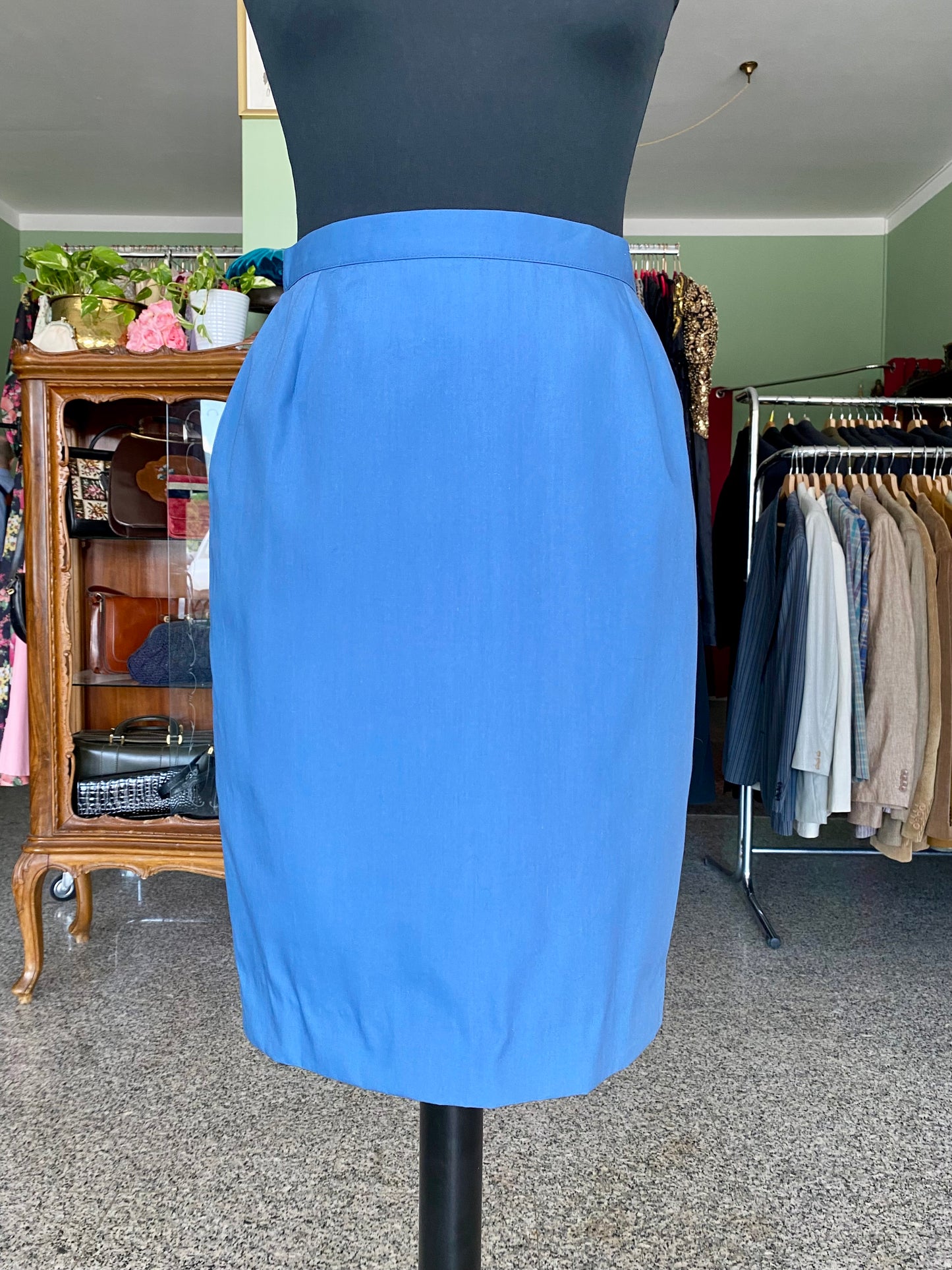 Tailleur azzurro nuovo fondo di magazzino - TG. 40
