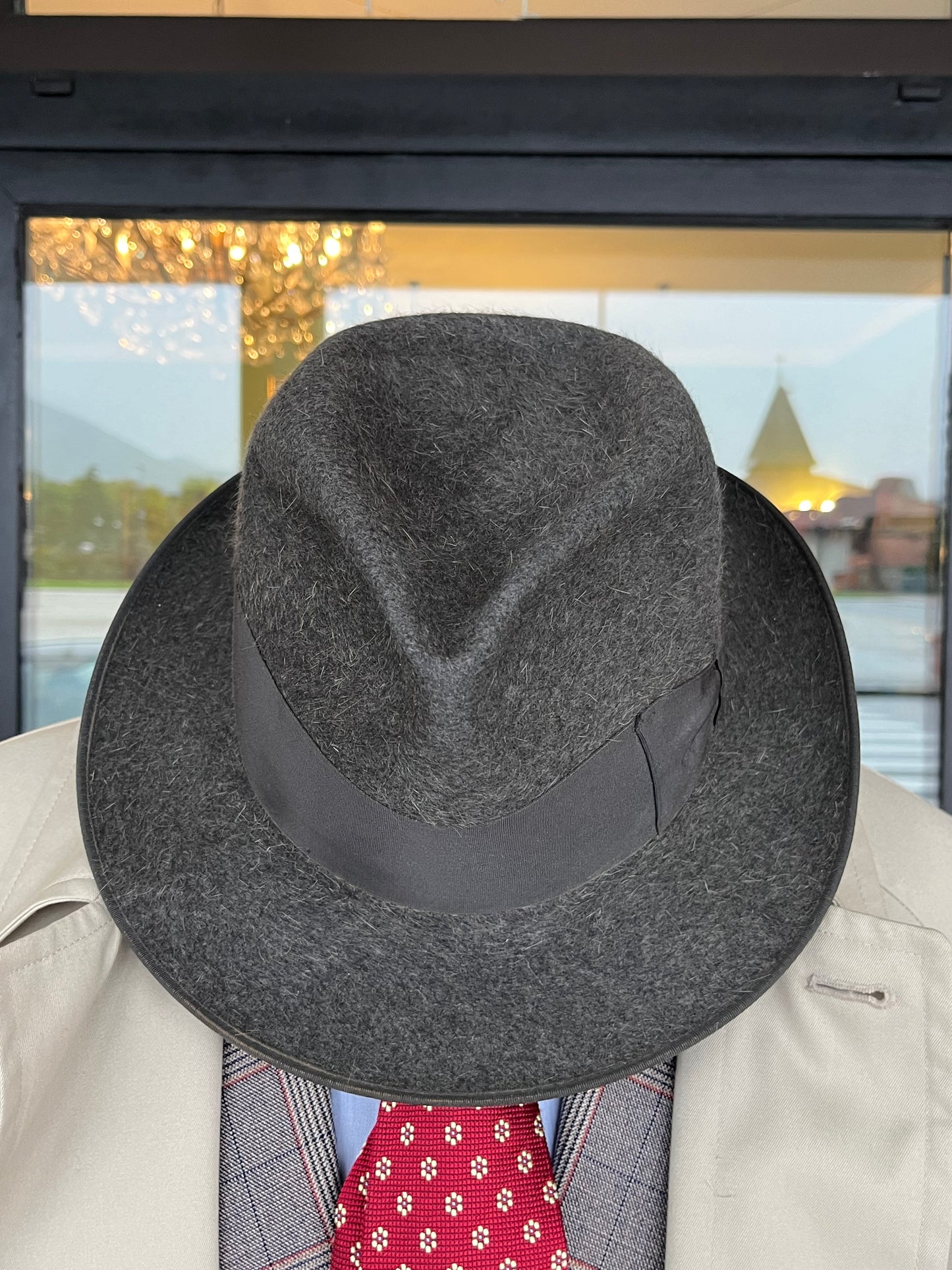 Cappello fedora in lapin anni ‘50