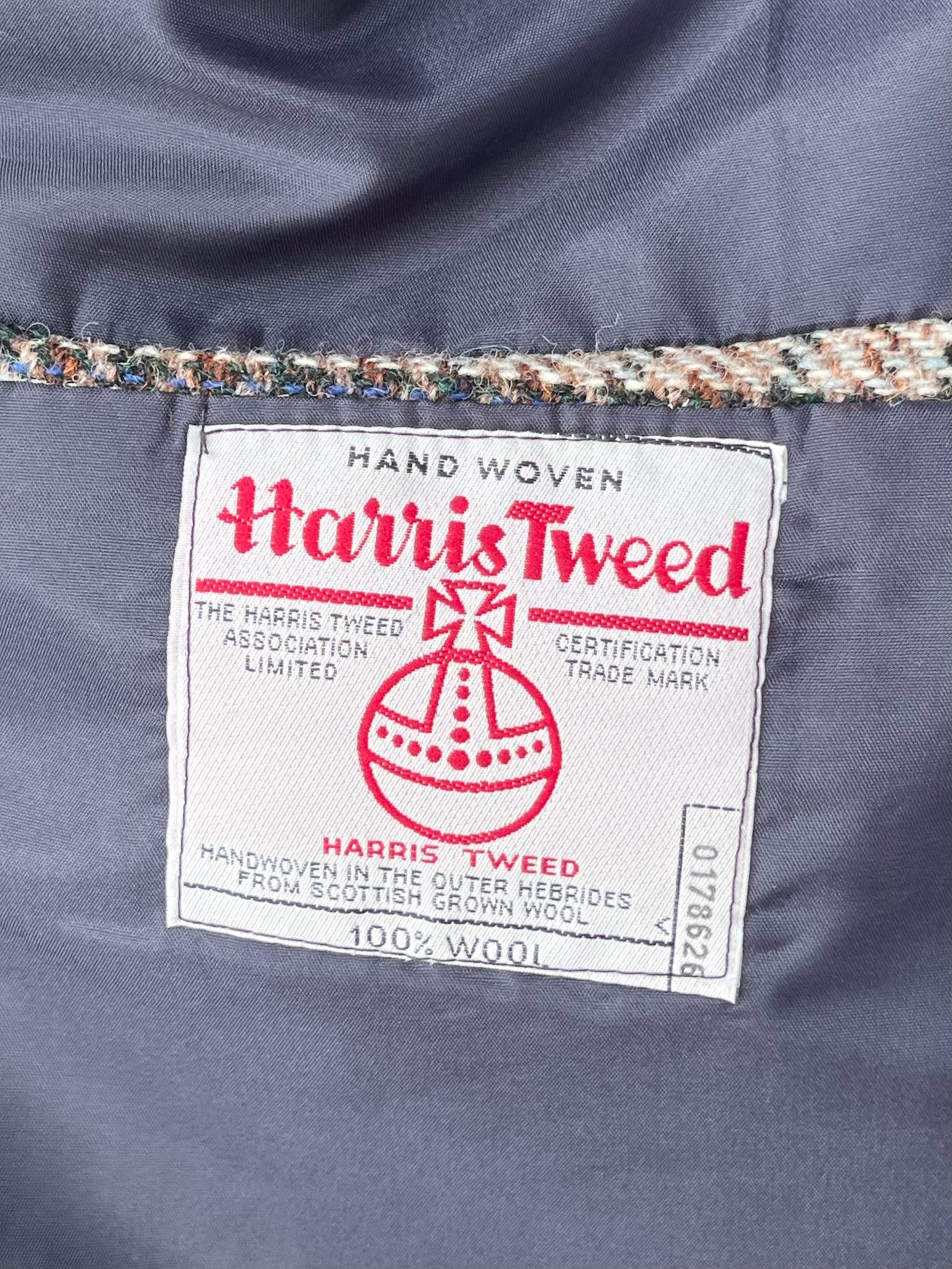 Giacca anni ‘80 Harris Tweed tg. 58