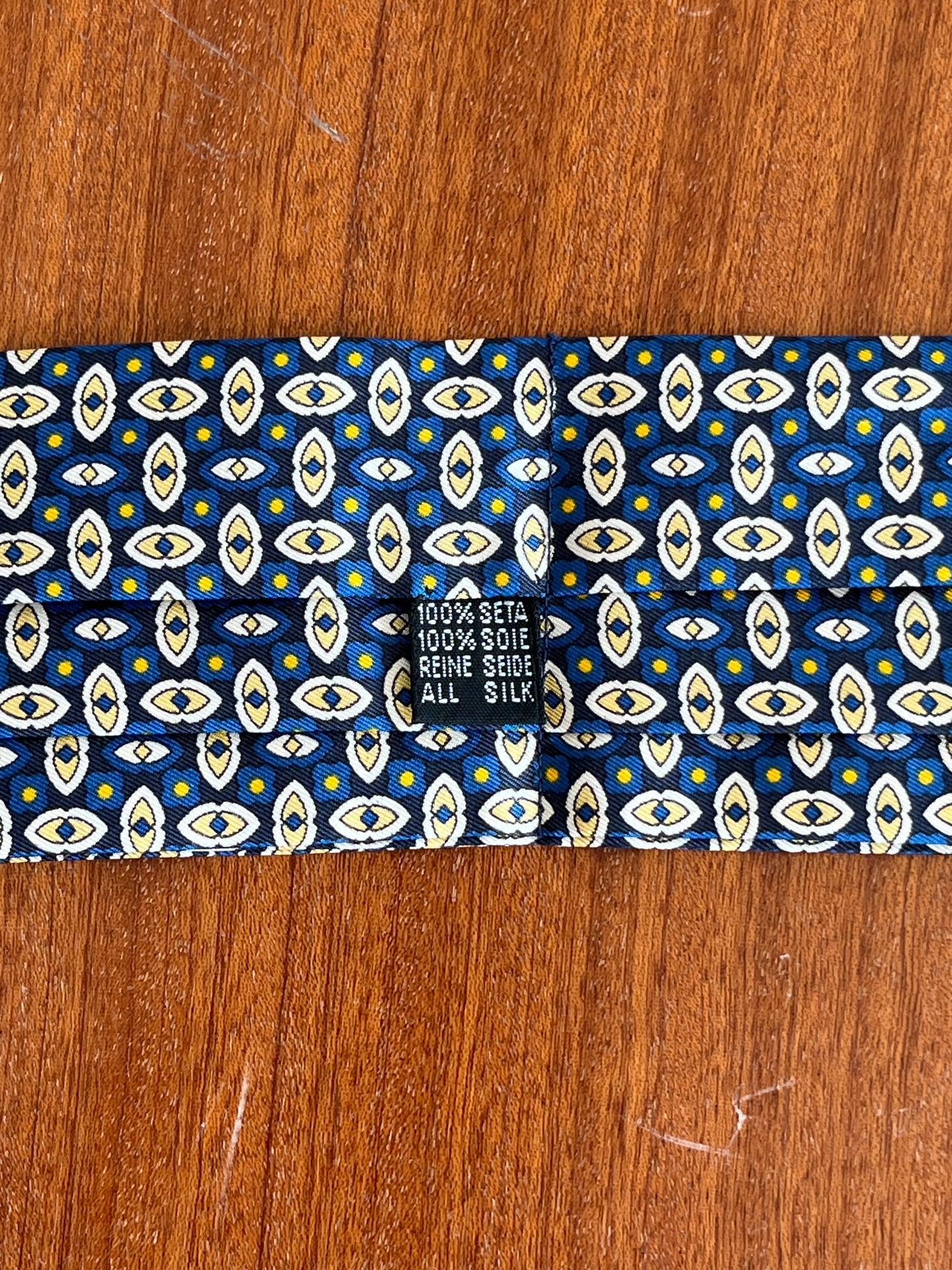 Ascot seta micro-fantasia