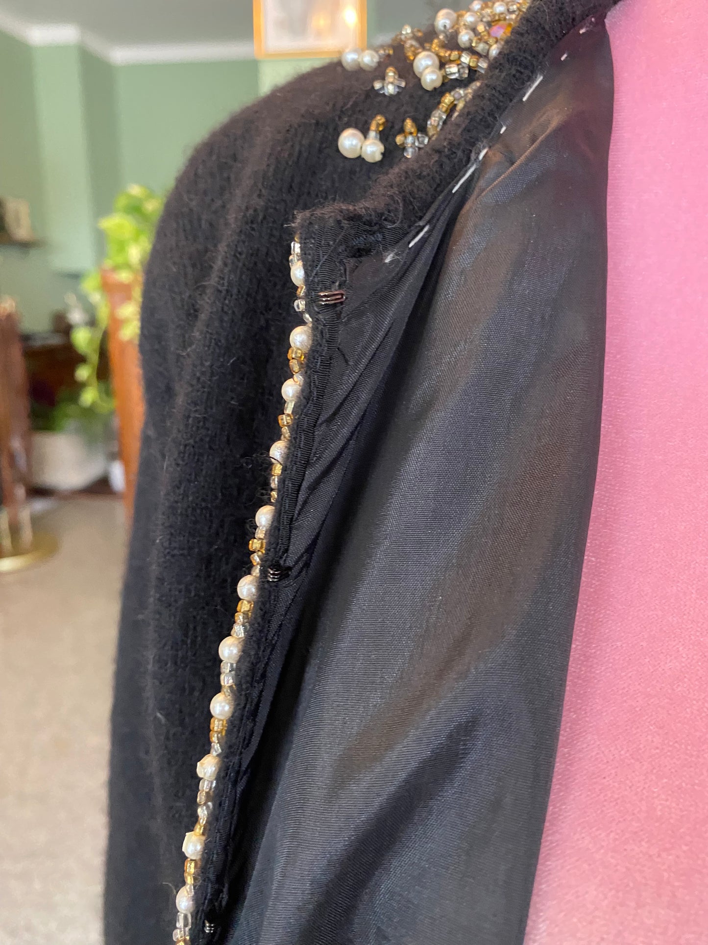 Cardigan anni ‘60 con ricami - TG. 44/46