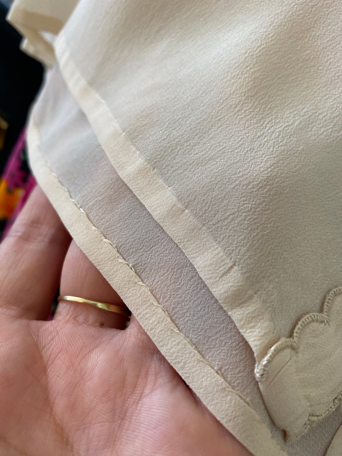 Camicia sartoriale in seta anni ‘50 - TG. 40