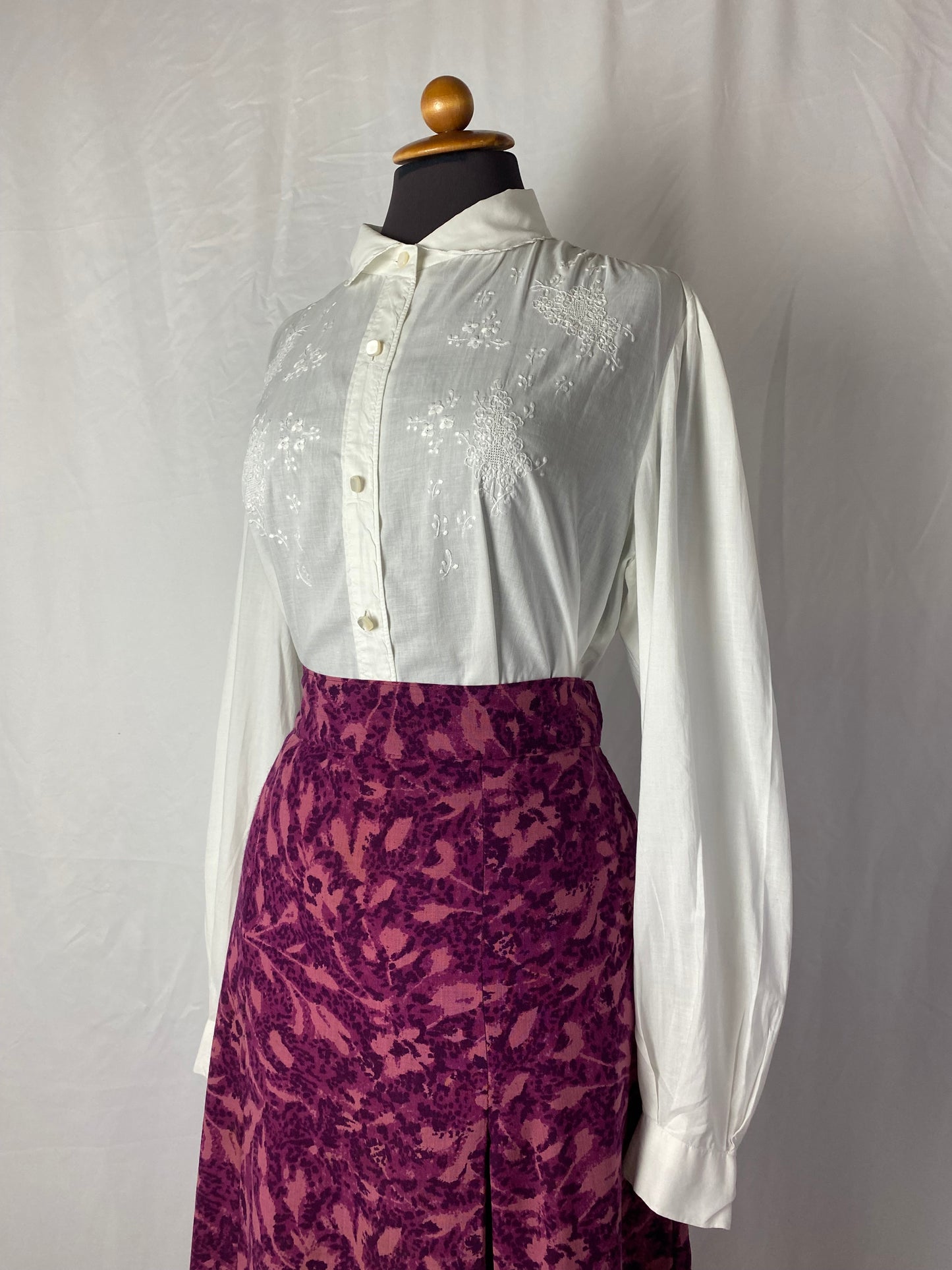Camicia bianca in cotone - TG. 44