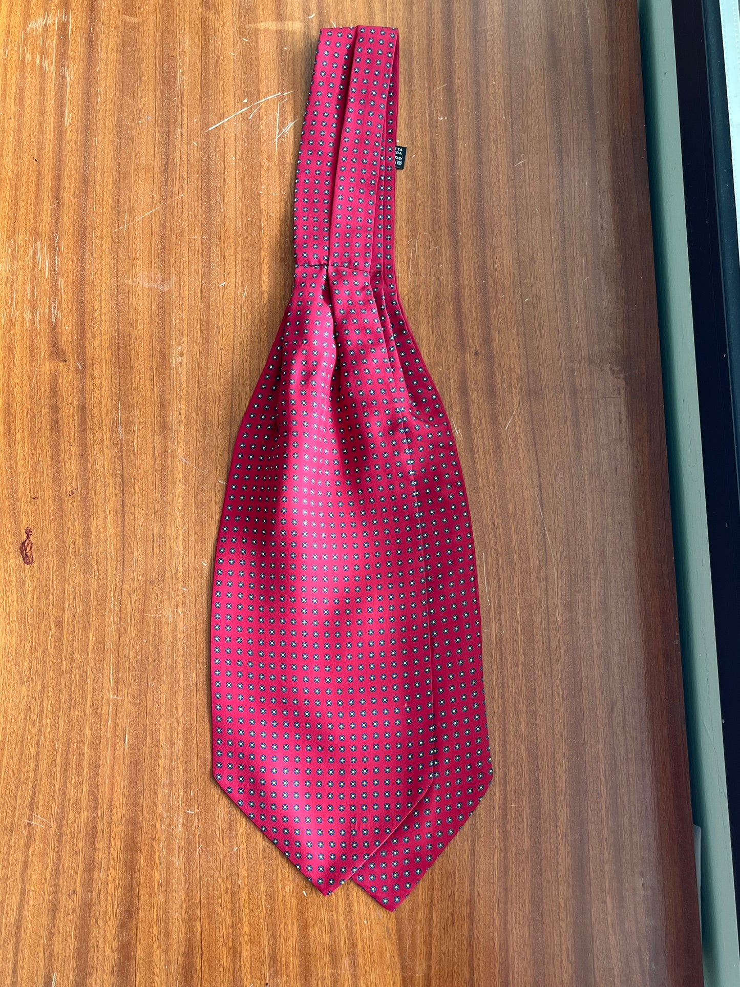 Ascot seta micro-fantasia