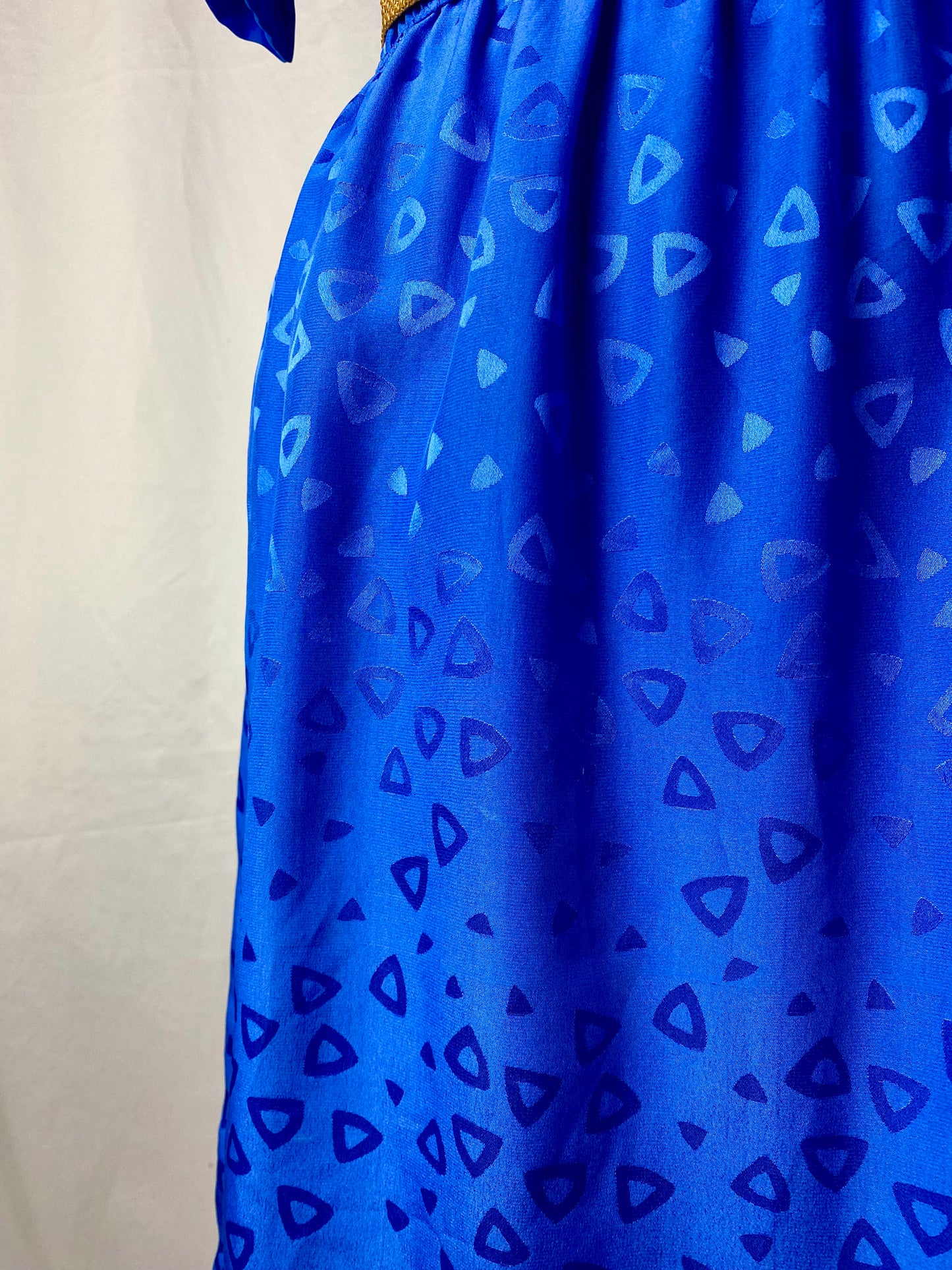 Abito in seta blu - TG. 40/42