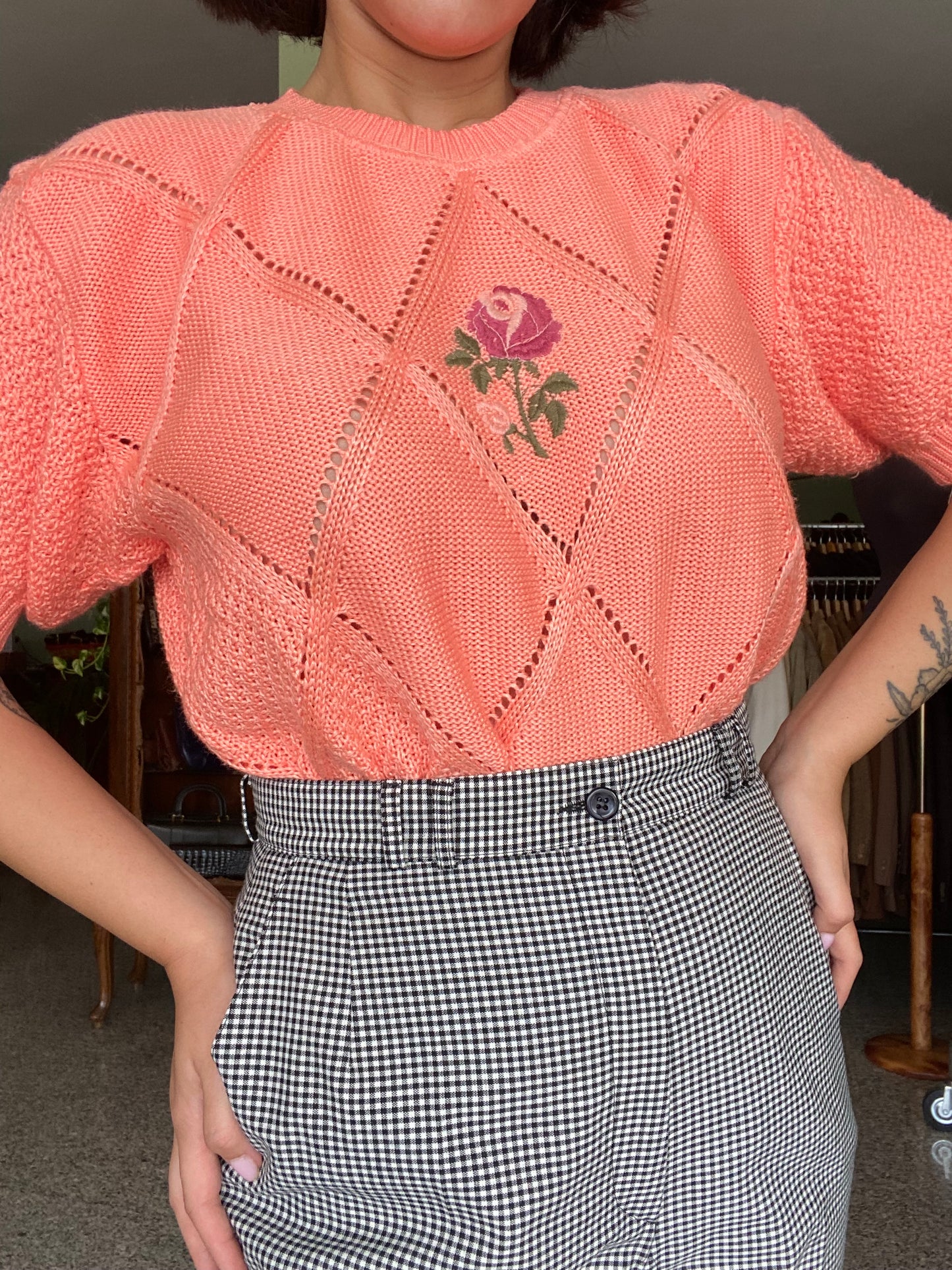 Blusa color corallo - TG. 42/44