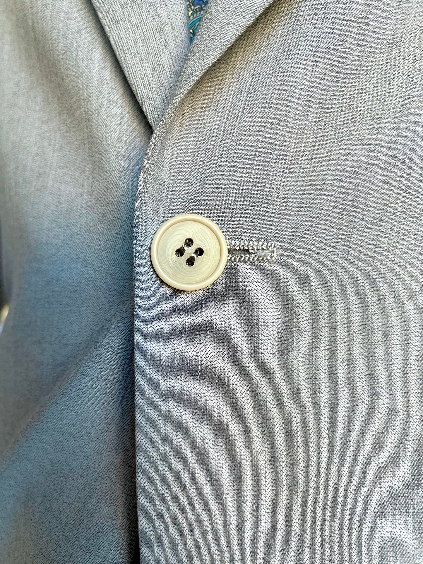 Completo anni '80 grigio/azzurro