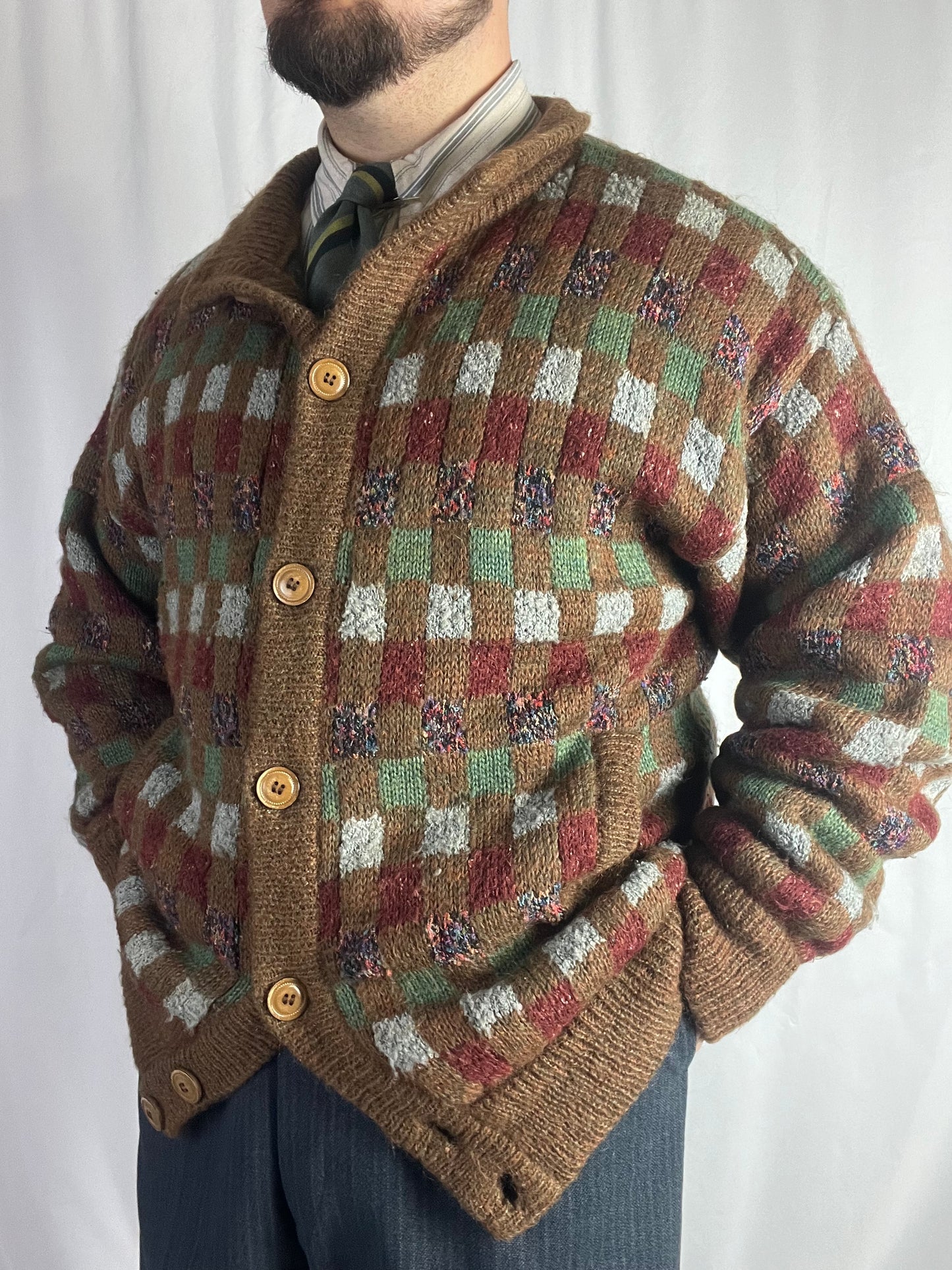 Cardigan anni '70 M-L