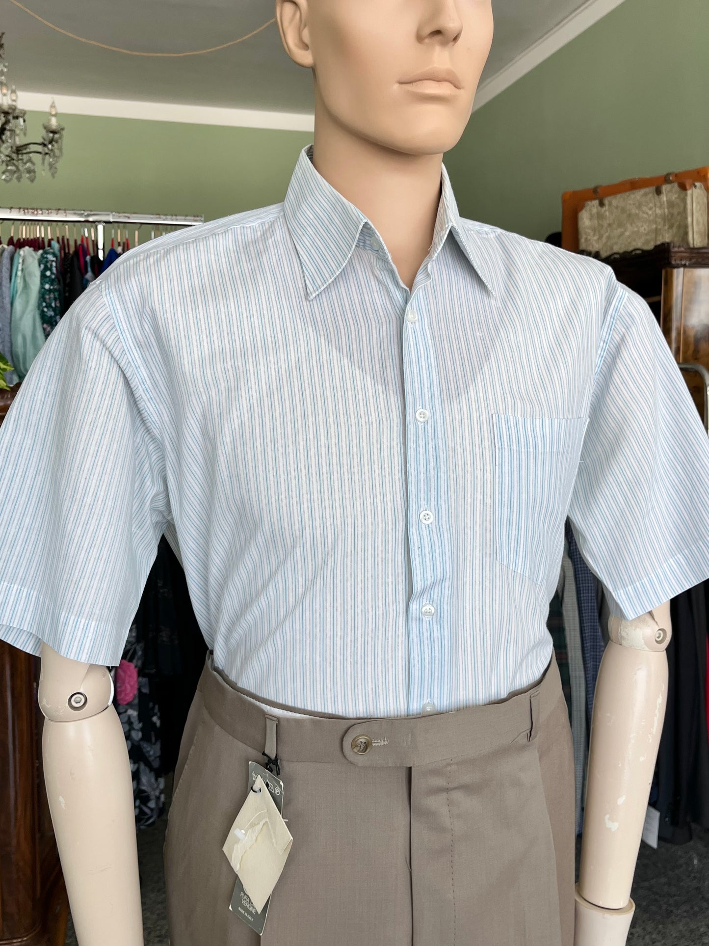 Camicia a maniche corte tg. M-L