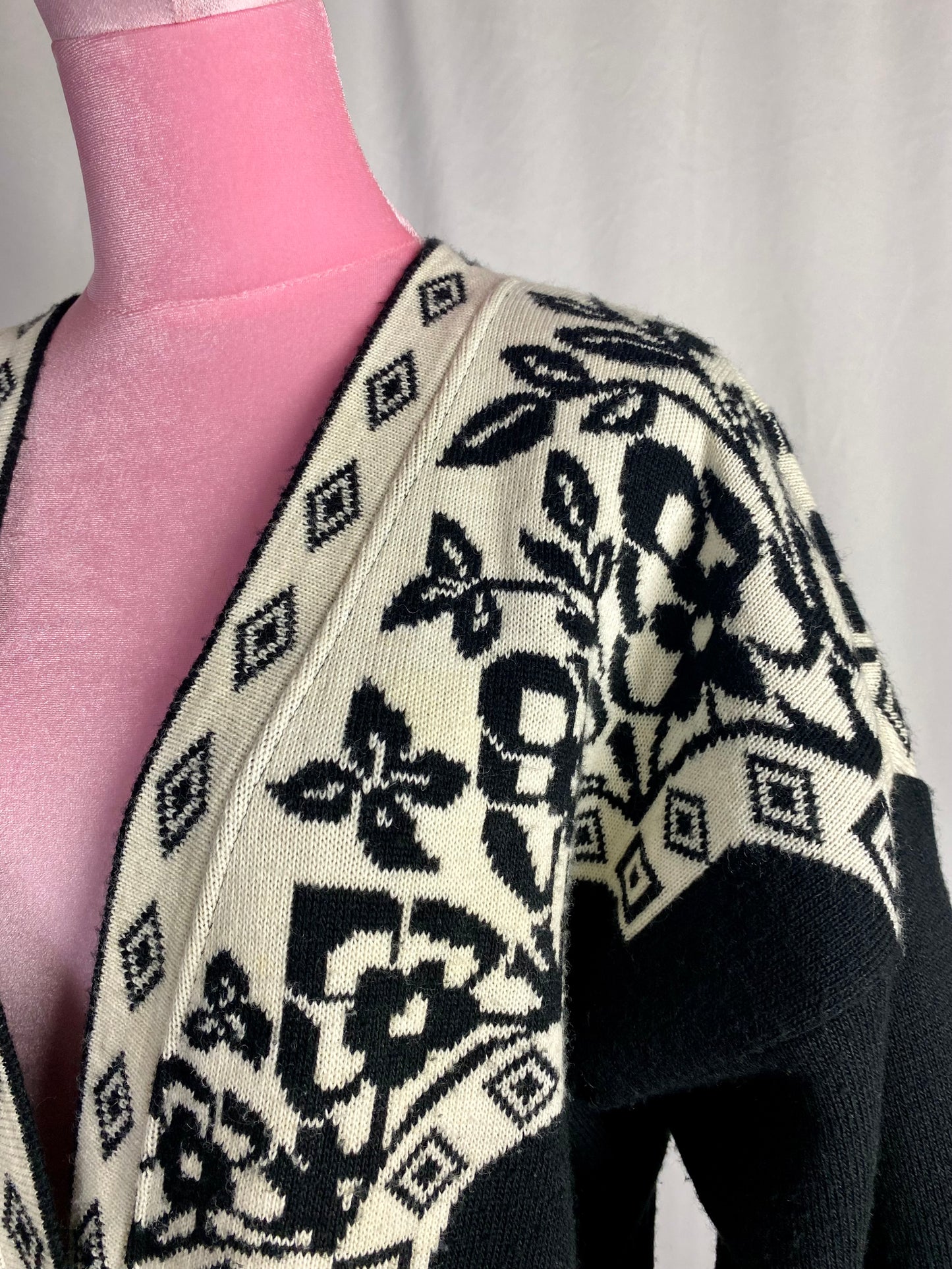 Cardigan in misto lana - TG. Da 50 a 54