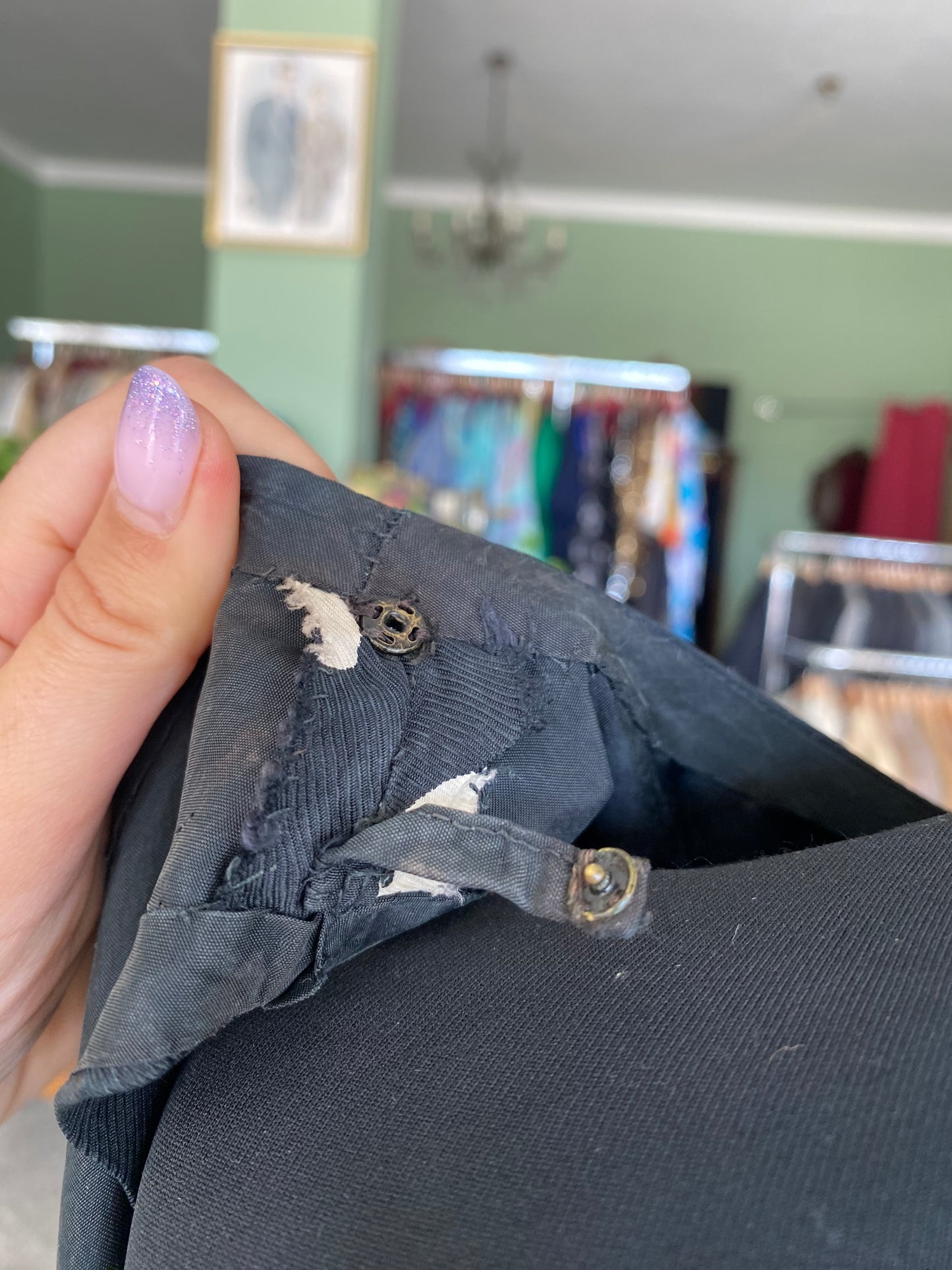 Abito a pois sartoriale anni ‘60 - TG. 44 circa