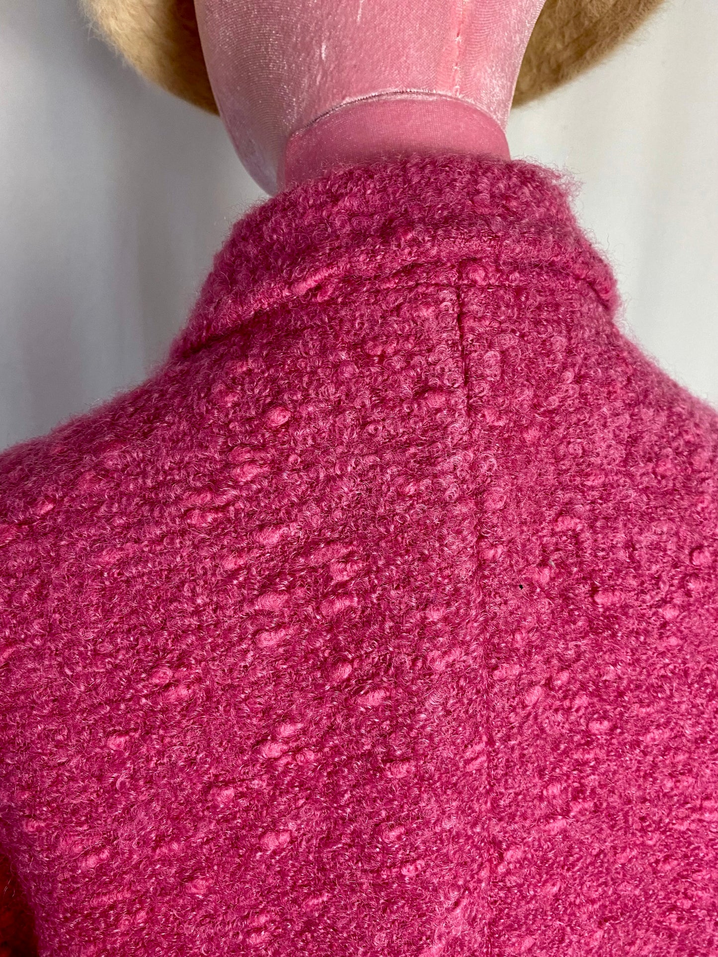 Giacca rosa mohair - TG. 44/46