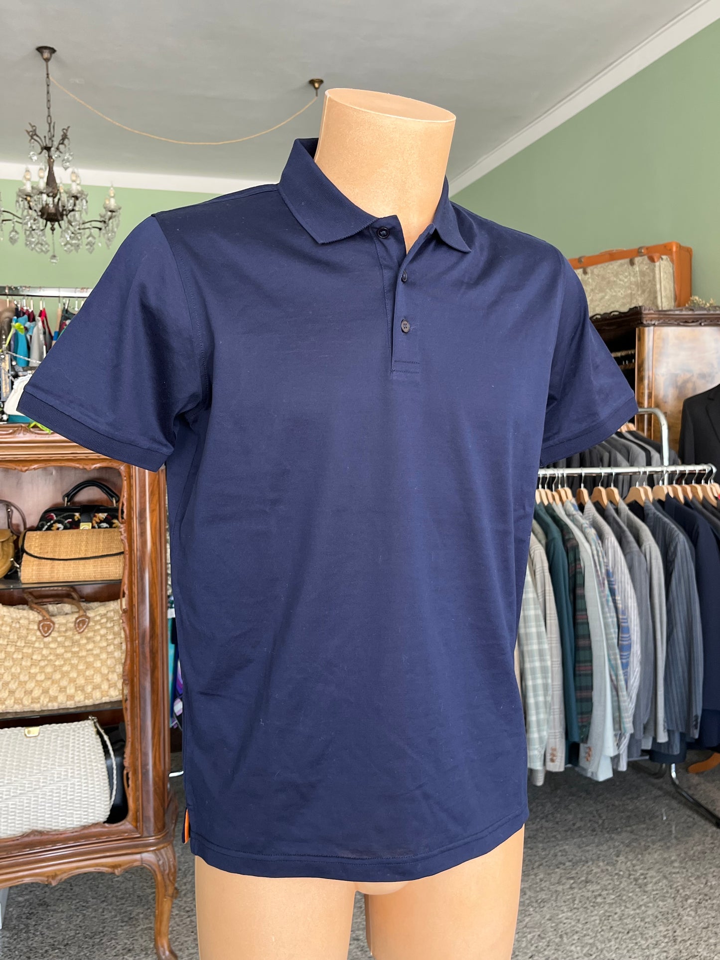 Polo a maniche corte puro cotone tg. 48