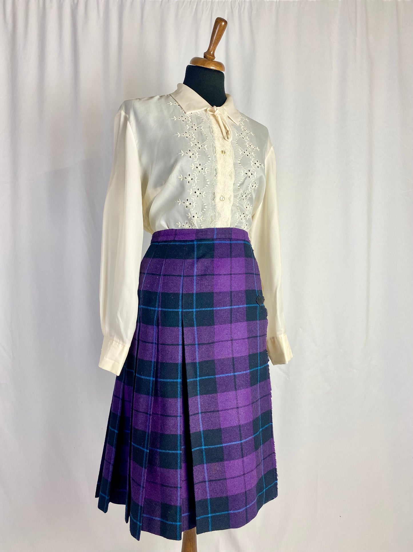 Gonna tartan viola - TG. 40