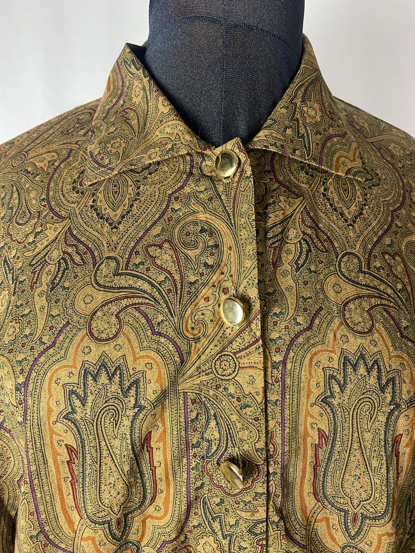 Camicia fantasia paisley - TG. 46/48/50