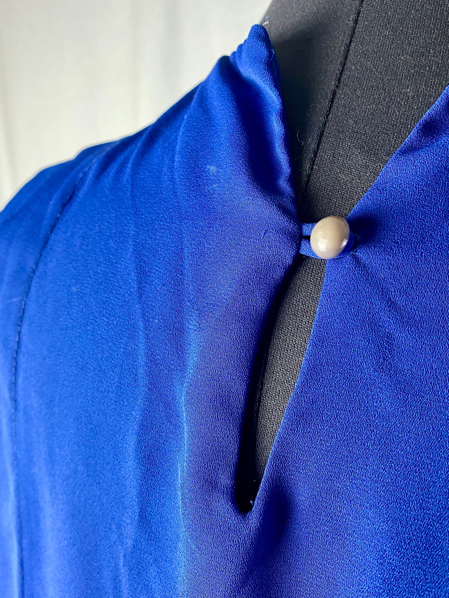 Abito blu plissettato - 46/48/50