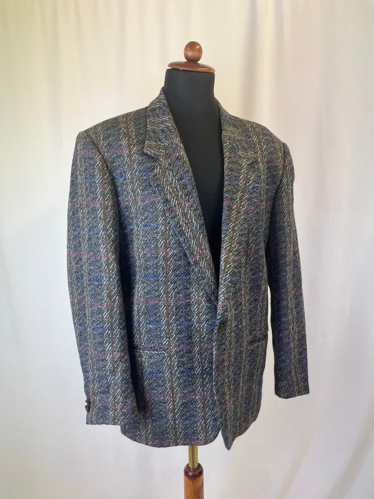 Giacca tweed anni ‘80 tg. 50-52
