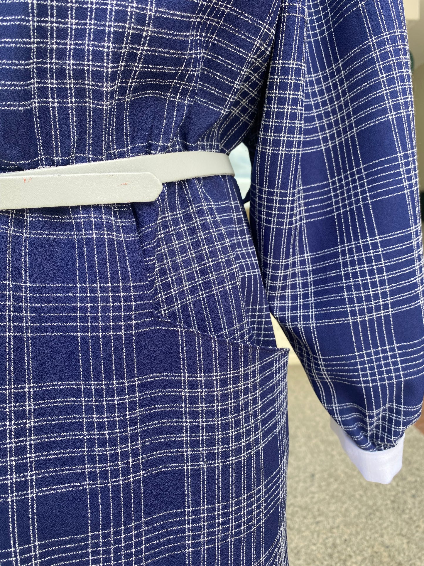 Abito anni ‘80 stile marinaretta - TG. 44 circa