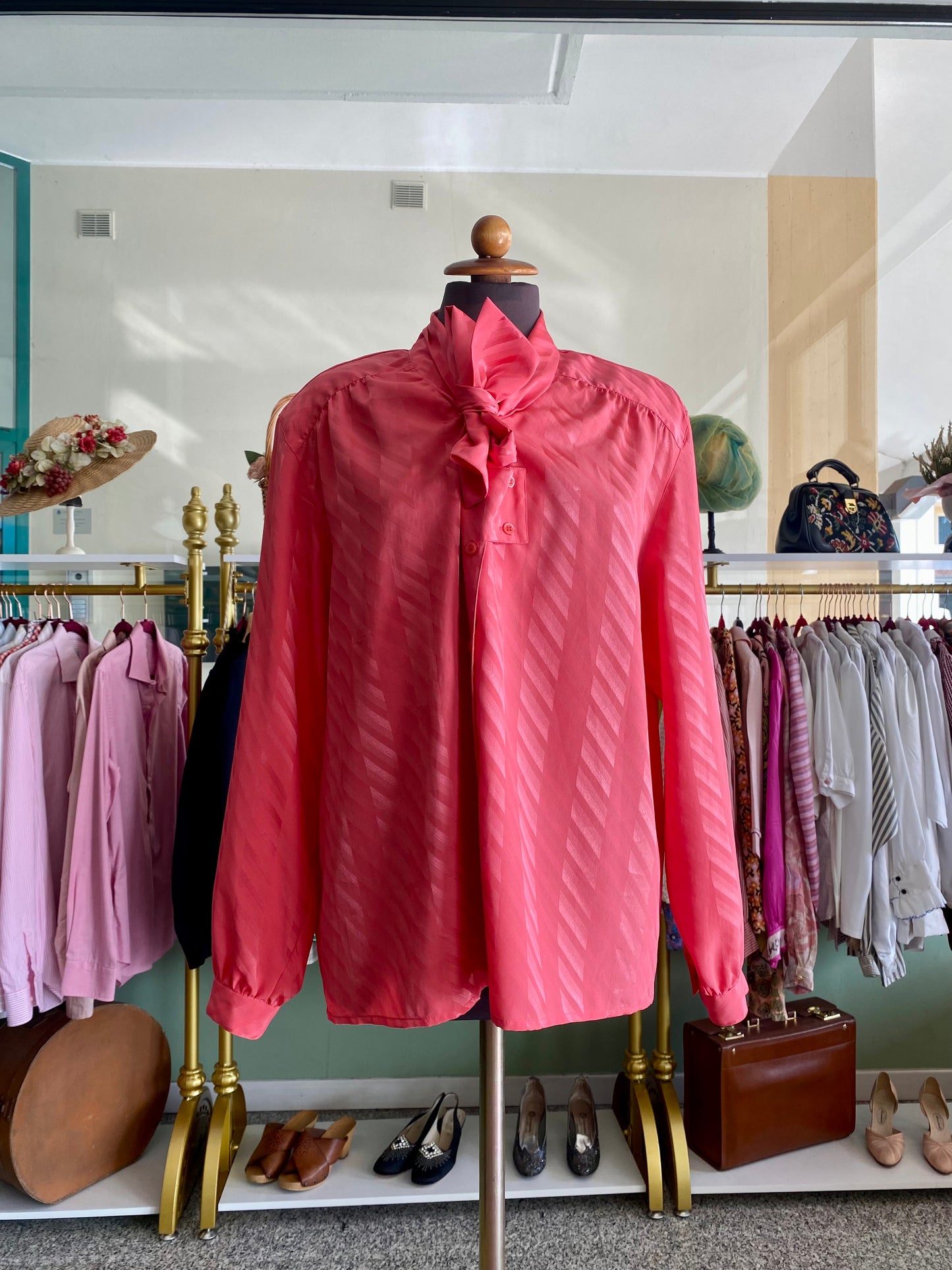 Camicia color corallo - TG. 48/50