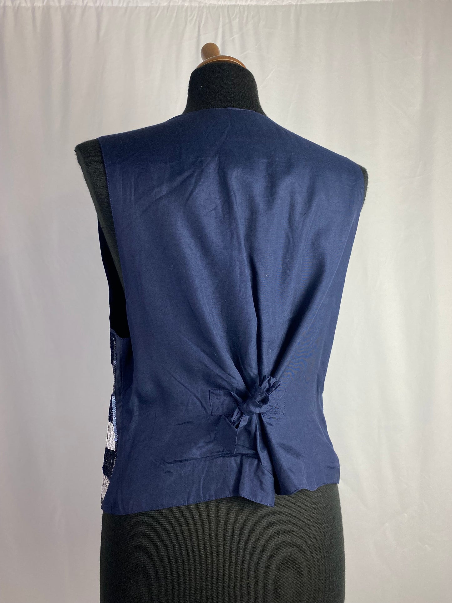 Gilet con paillettes- TG. 44