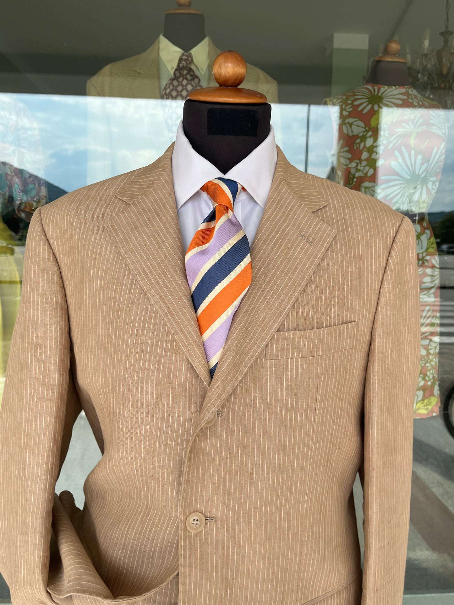 Completo in lino tg. 50-52