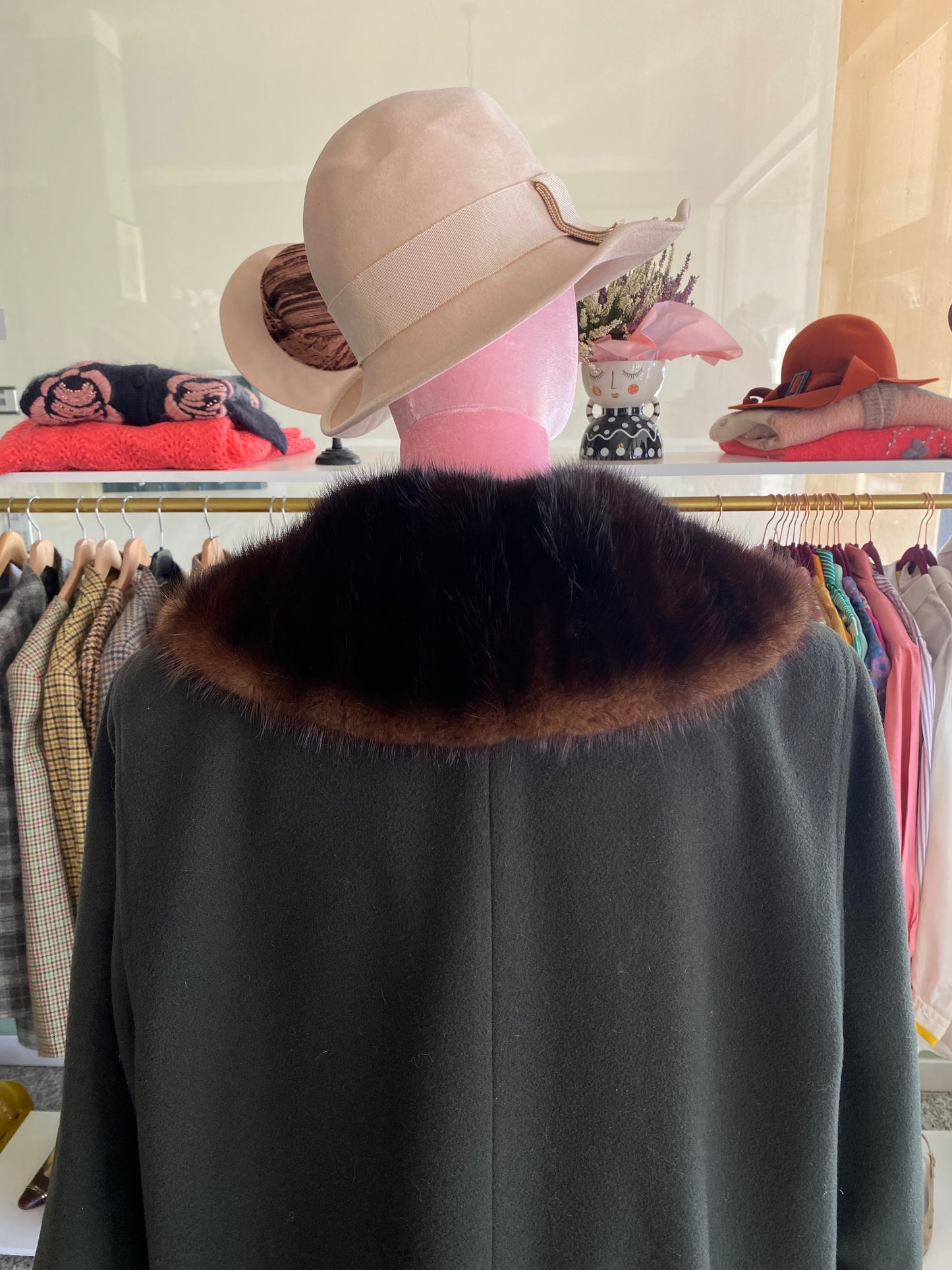 Cappotto verde oliva