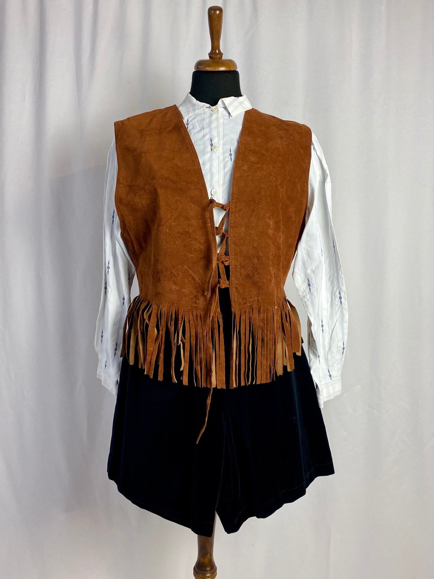 Gilet in camoscio anni ‘70 - TG. 42