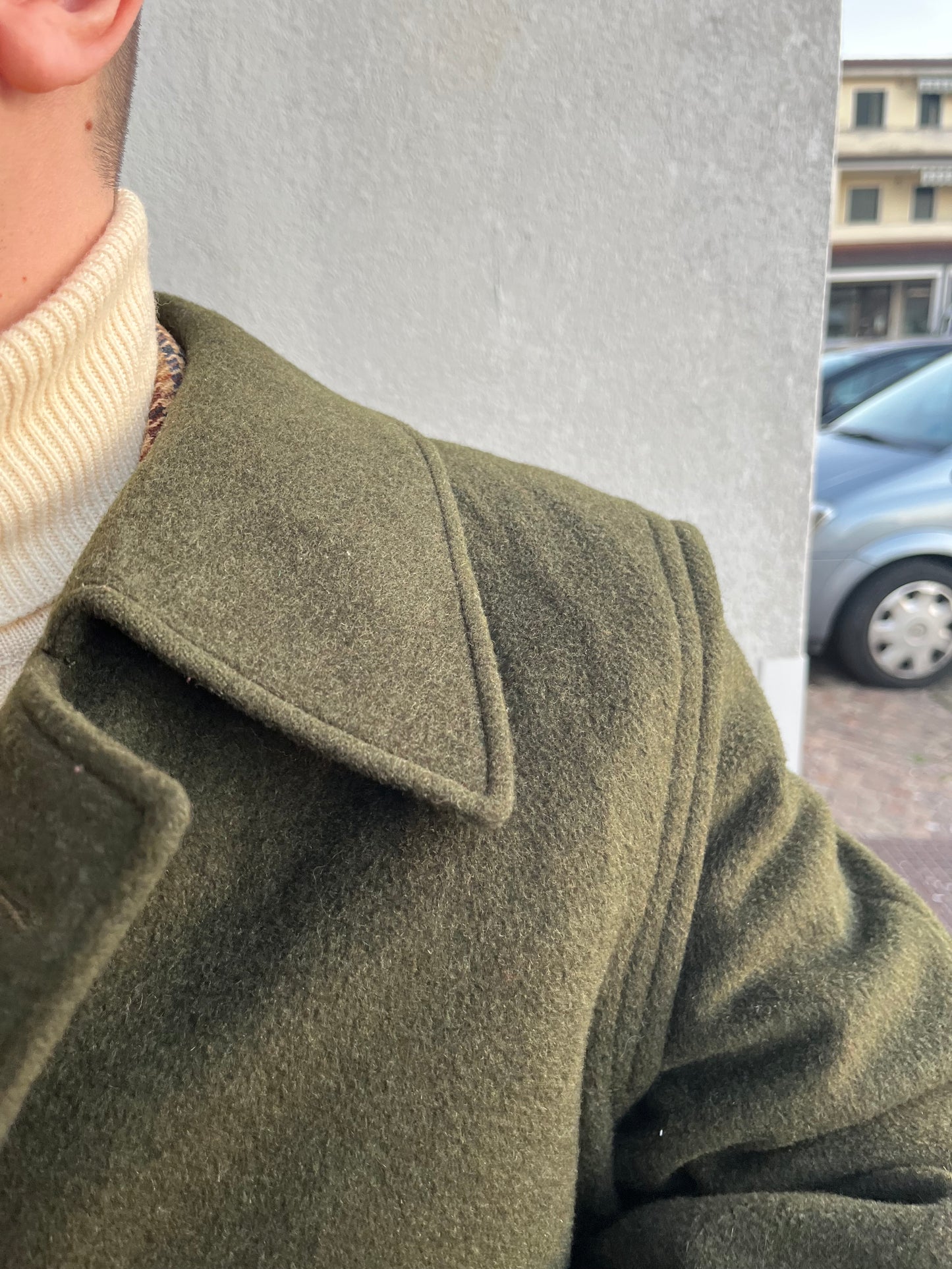 Cappotto Loden anni '70 tg. 52-54