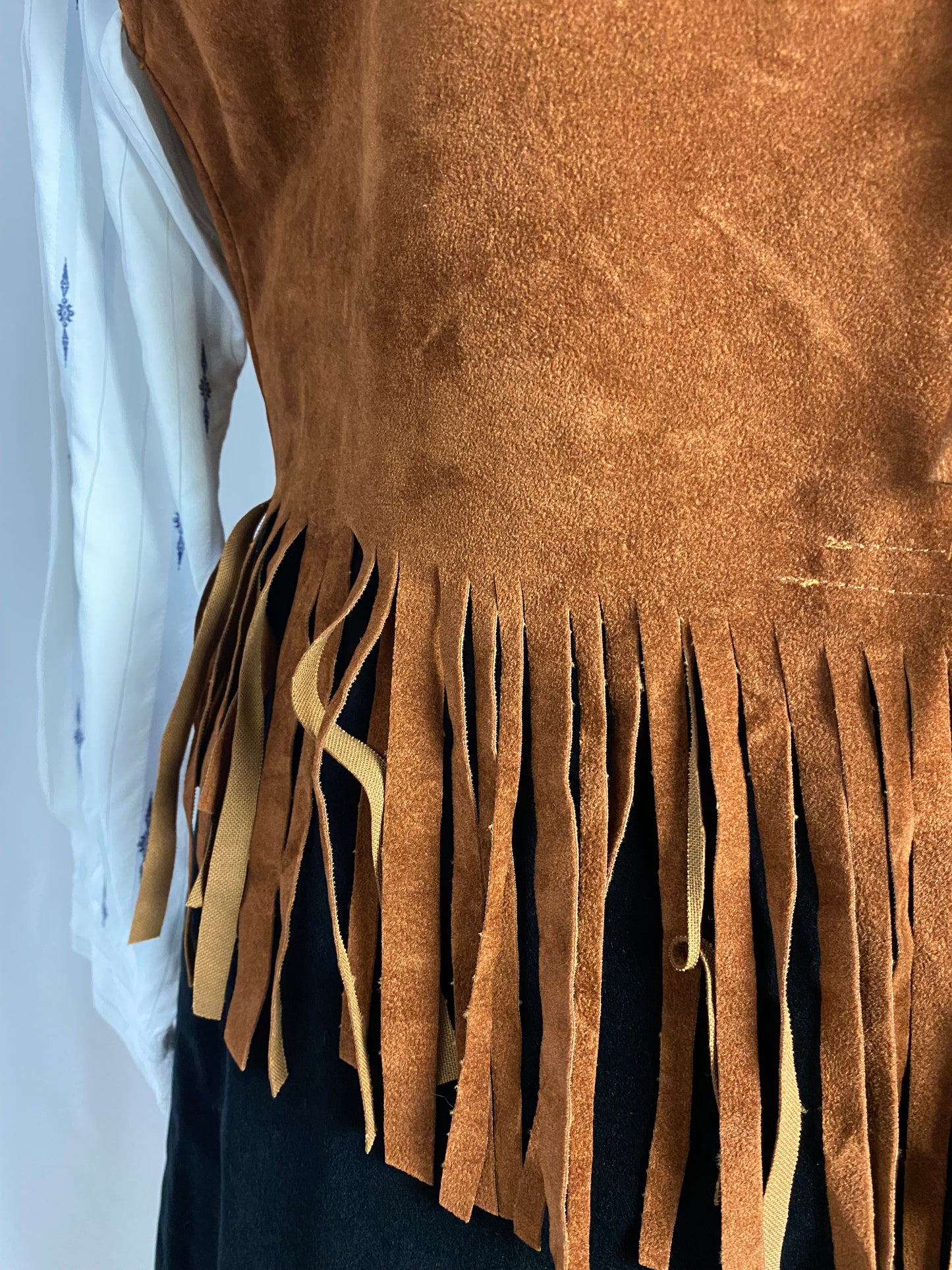 Gilet in camoscio anni ‘70 - TG. 42