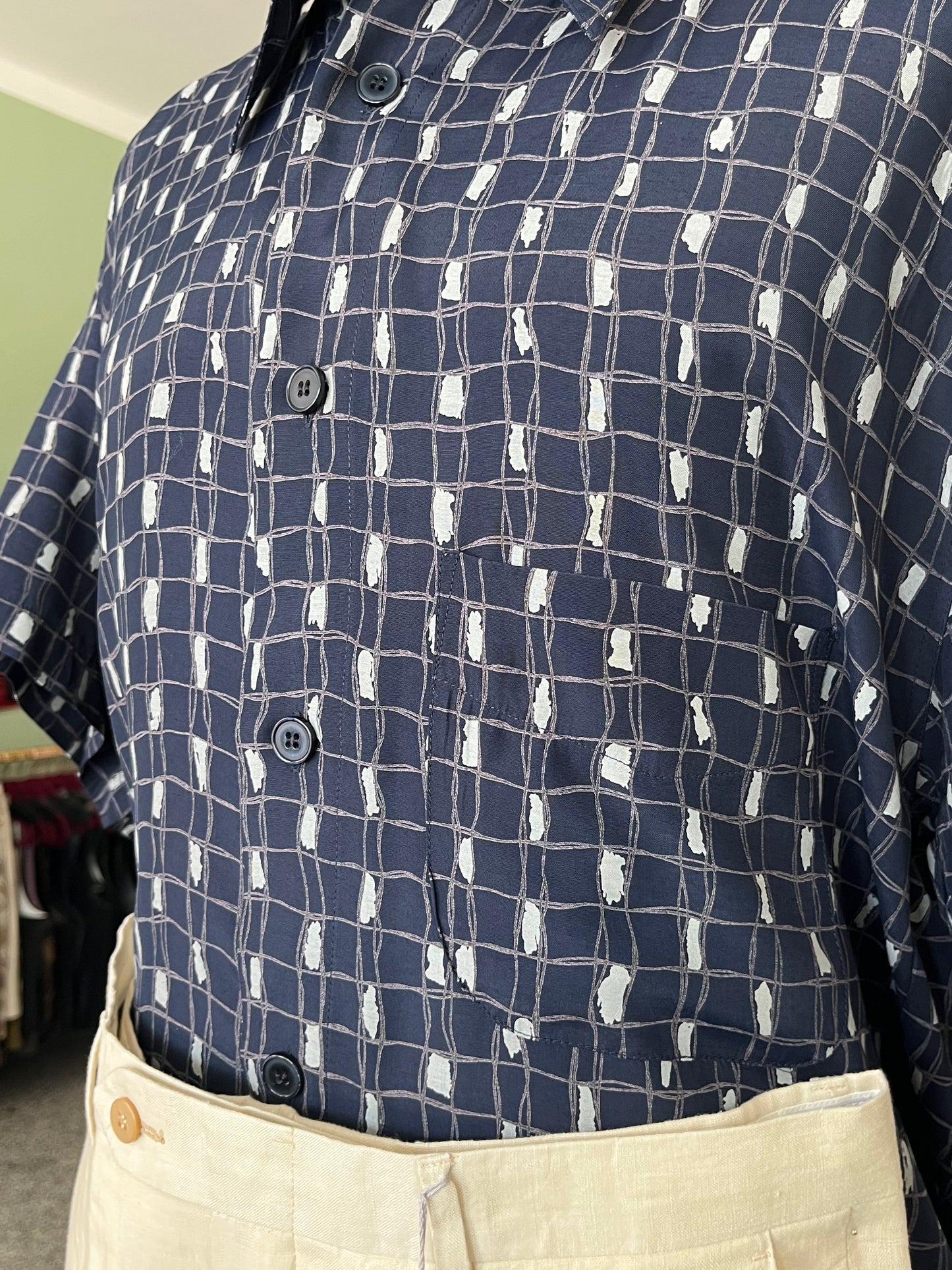 Camicia a maniche corte tg. M-L