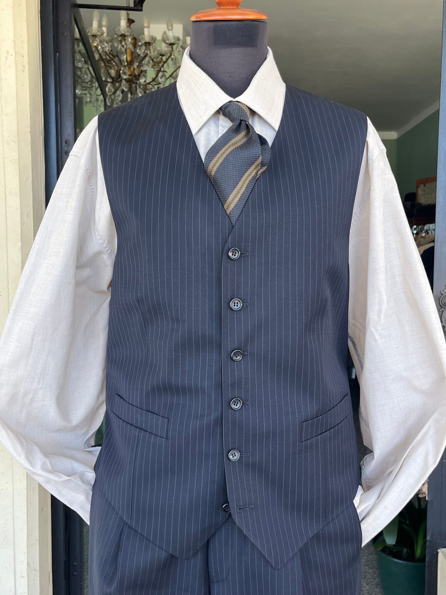 Completo tre pezzi anni ‘90 stile anni ‘40 tg. 54