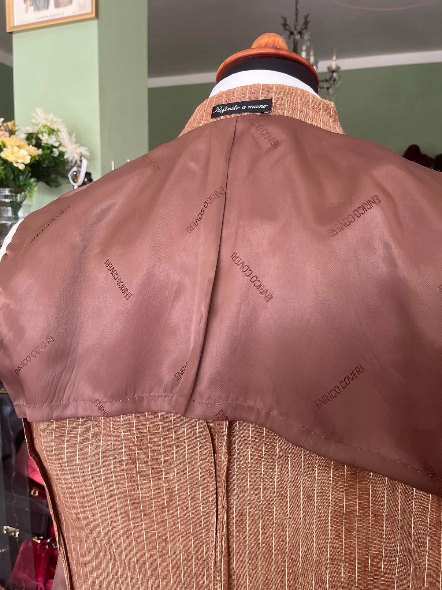 Completo Enrico Coveri in lino tg. 50-52