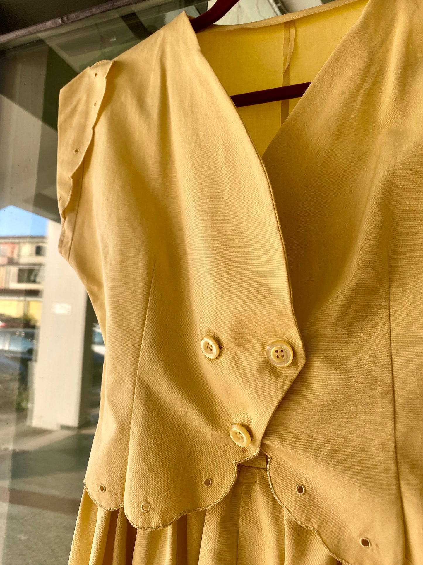Abito anni ‘50 sartoriale 💛 x Sara