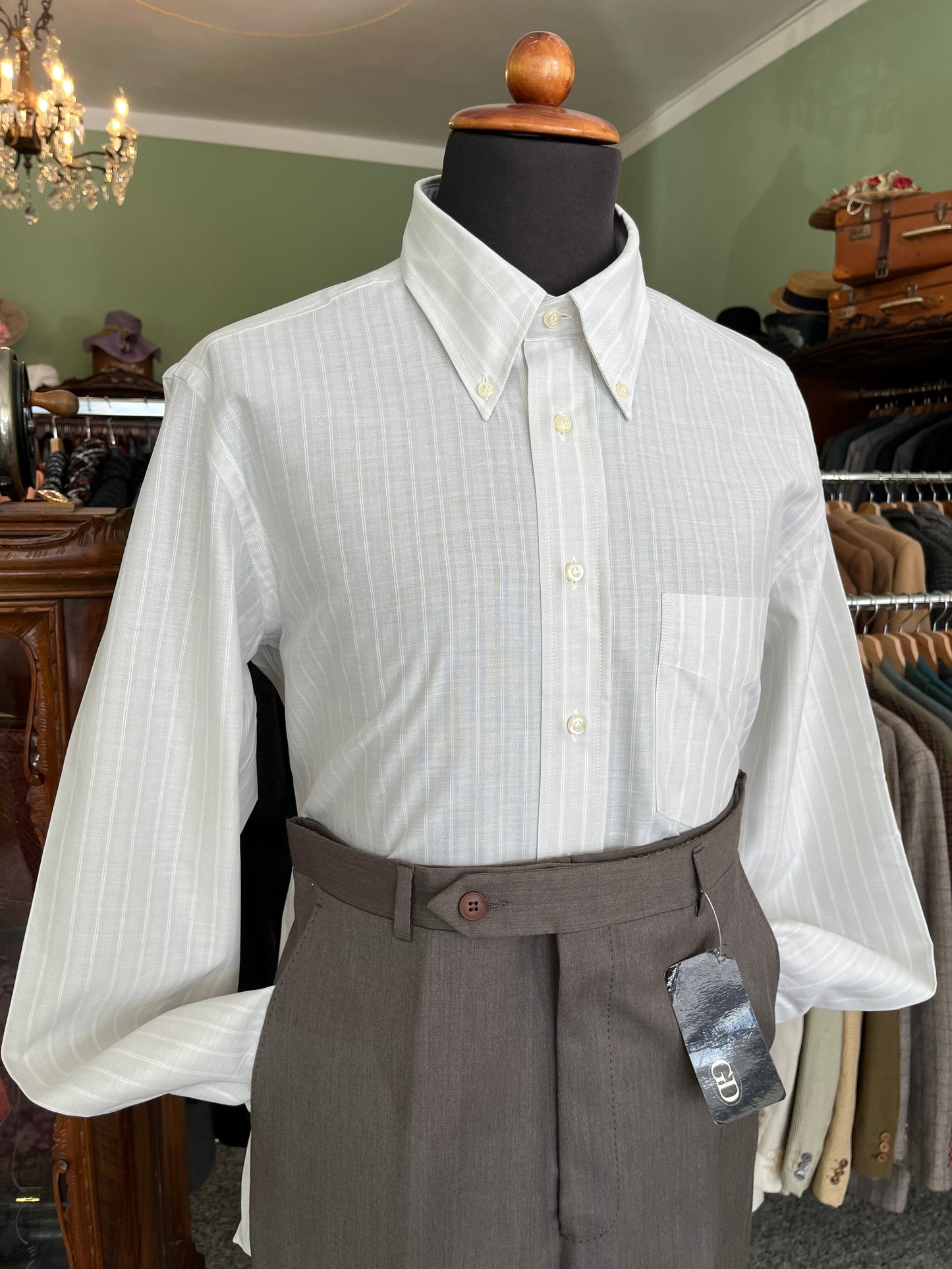 Camicia anni ‘80 grigia tg. L