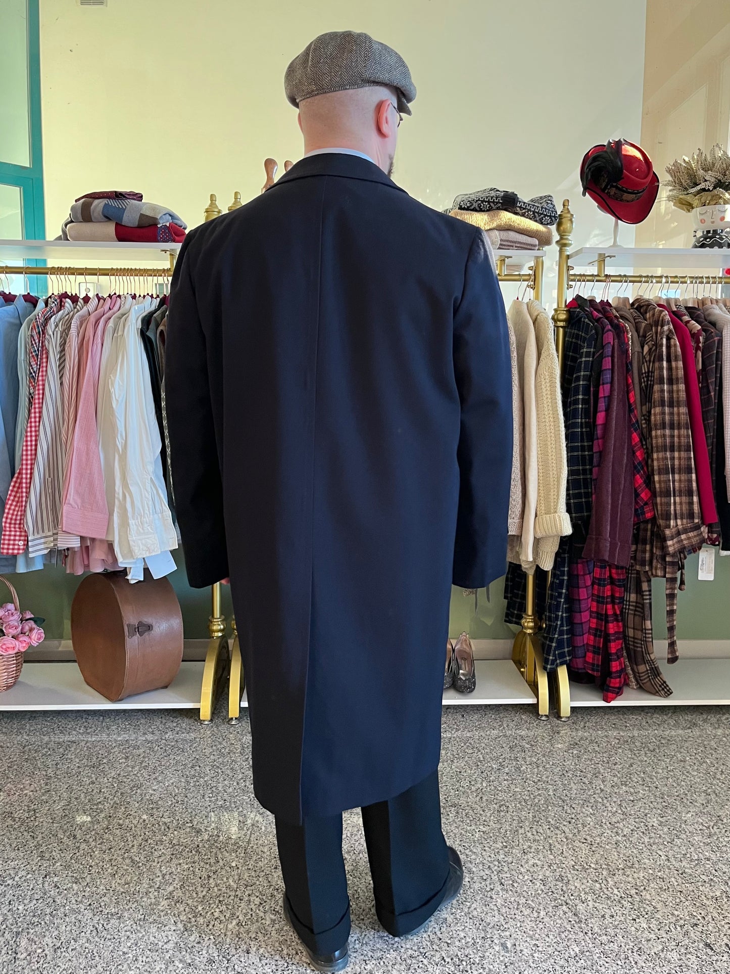 Cappotto lana anni '80 tg. 54-56