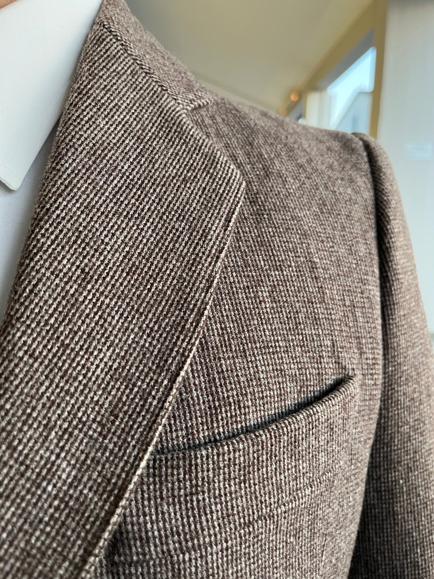 Completo anni '70 tweed tg. 52-54