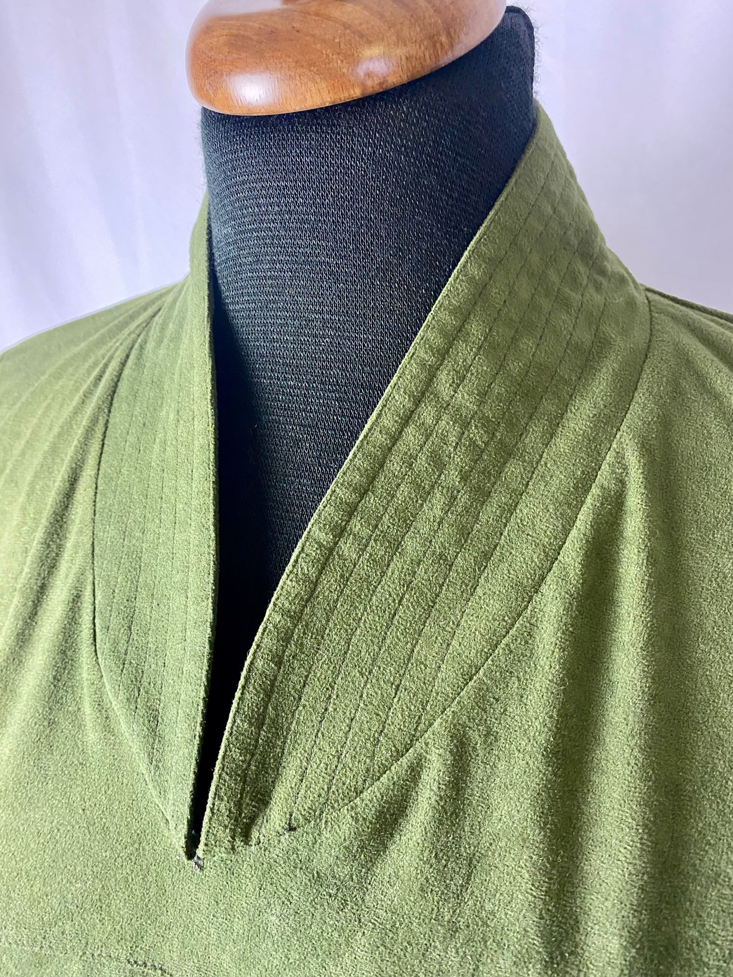 Abito anni ‘70 verde salvia - TG. 40