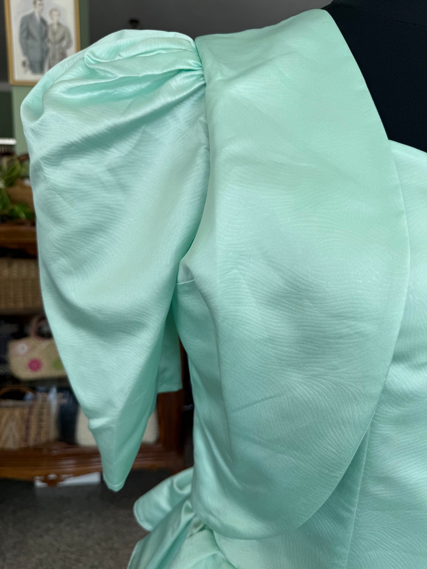 Iconico Party Dress Anni ’80 con Bolerino – Mint Elegance - TG. 38/40