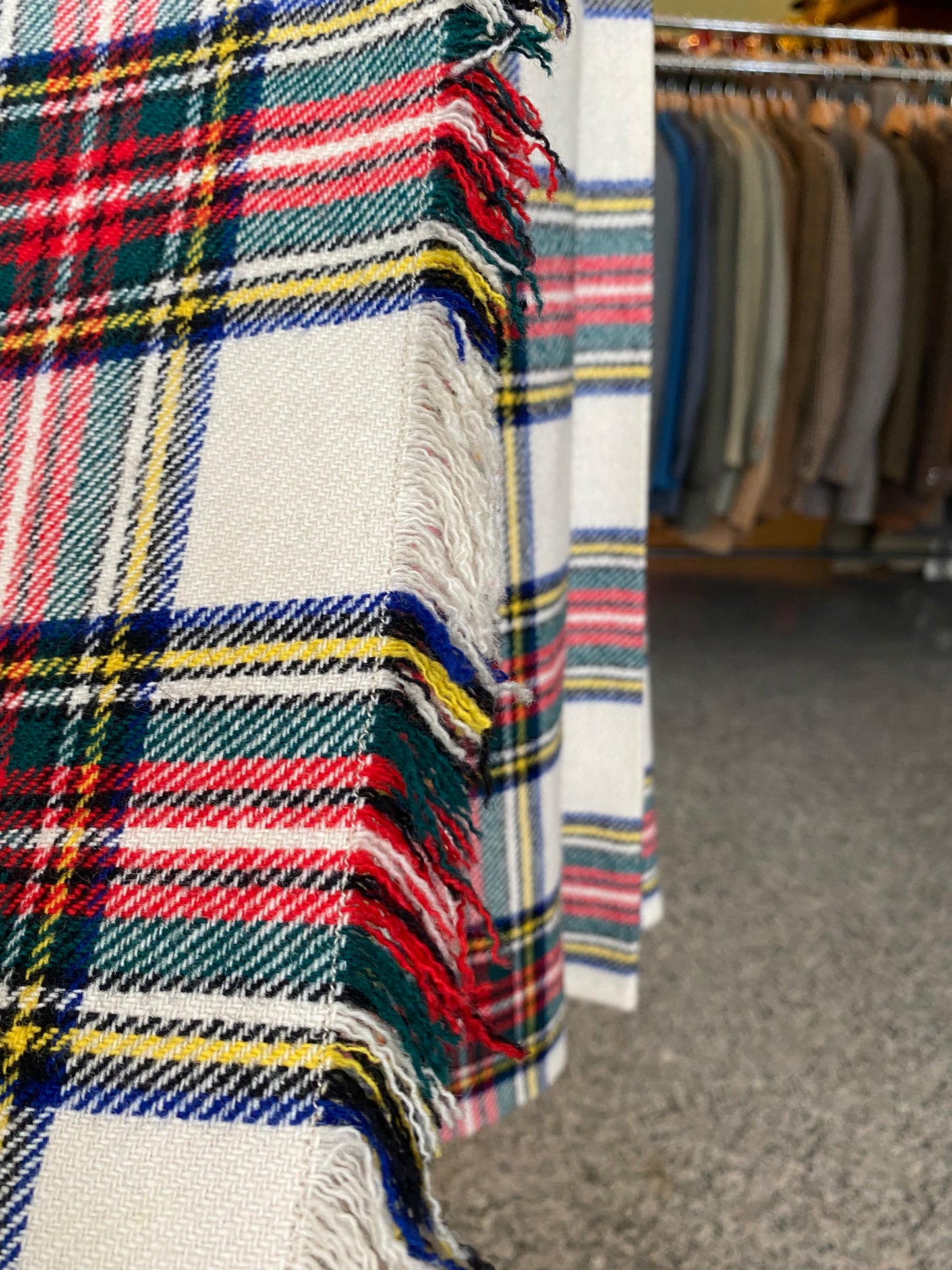 Gonna tartan in pura lana - TG. 40