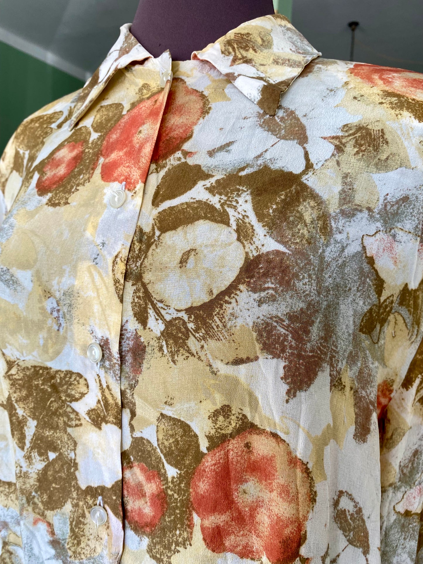 Camicia in crepe di seta - TG. 48/50
