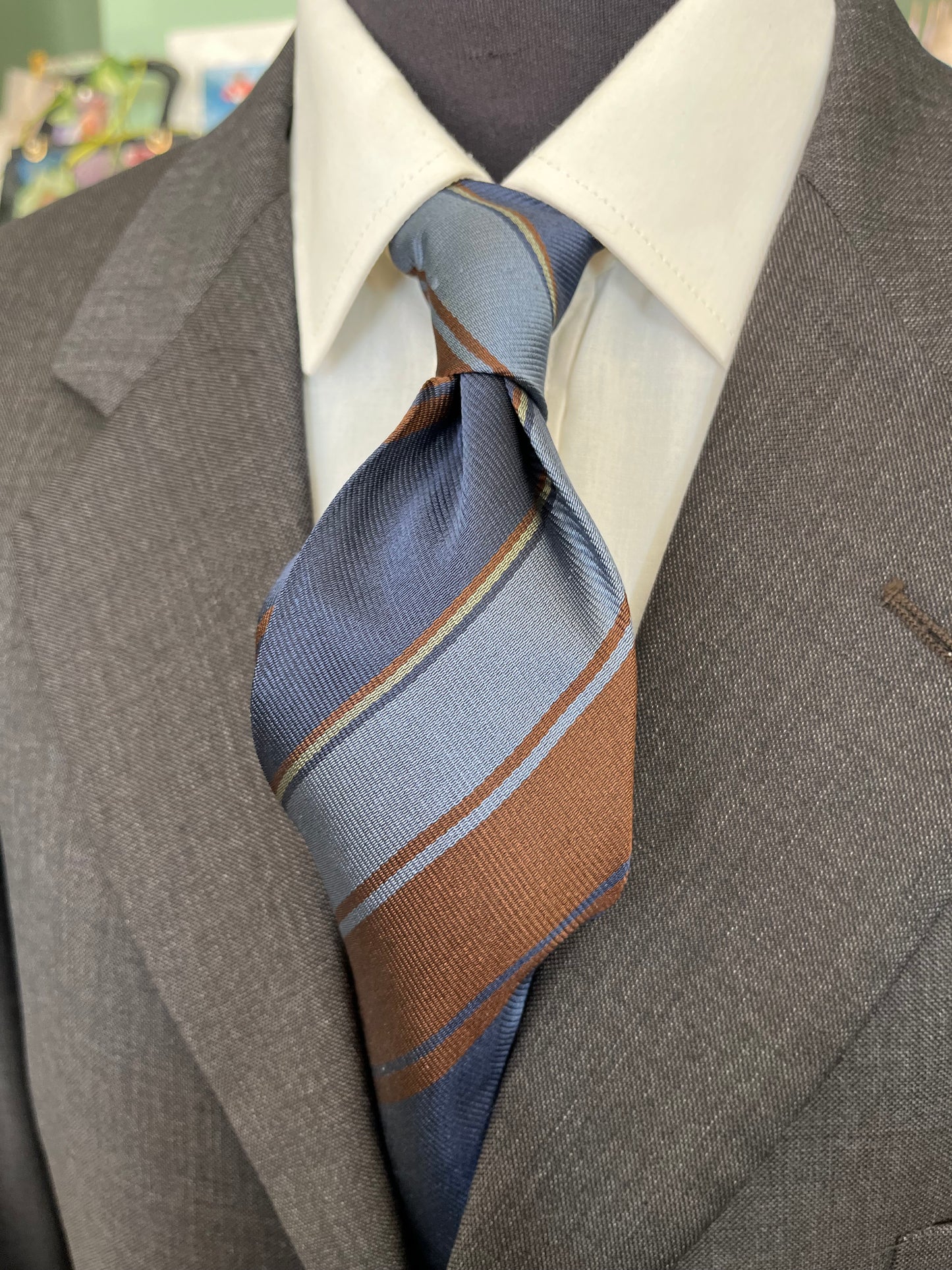 Cravatta anni ‘80 regimental