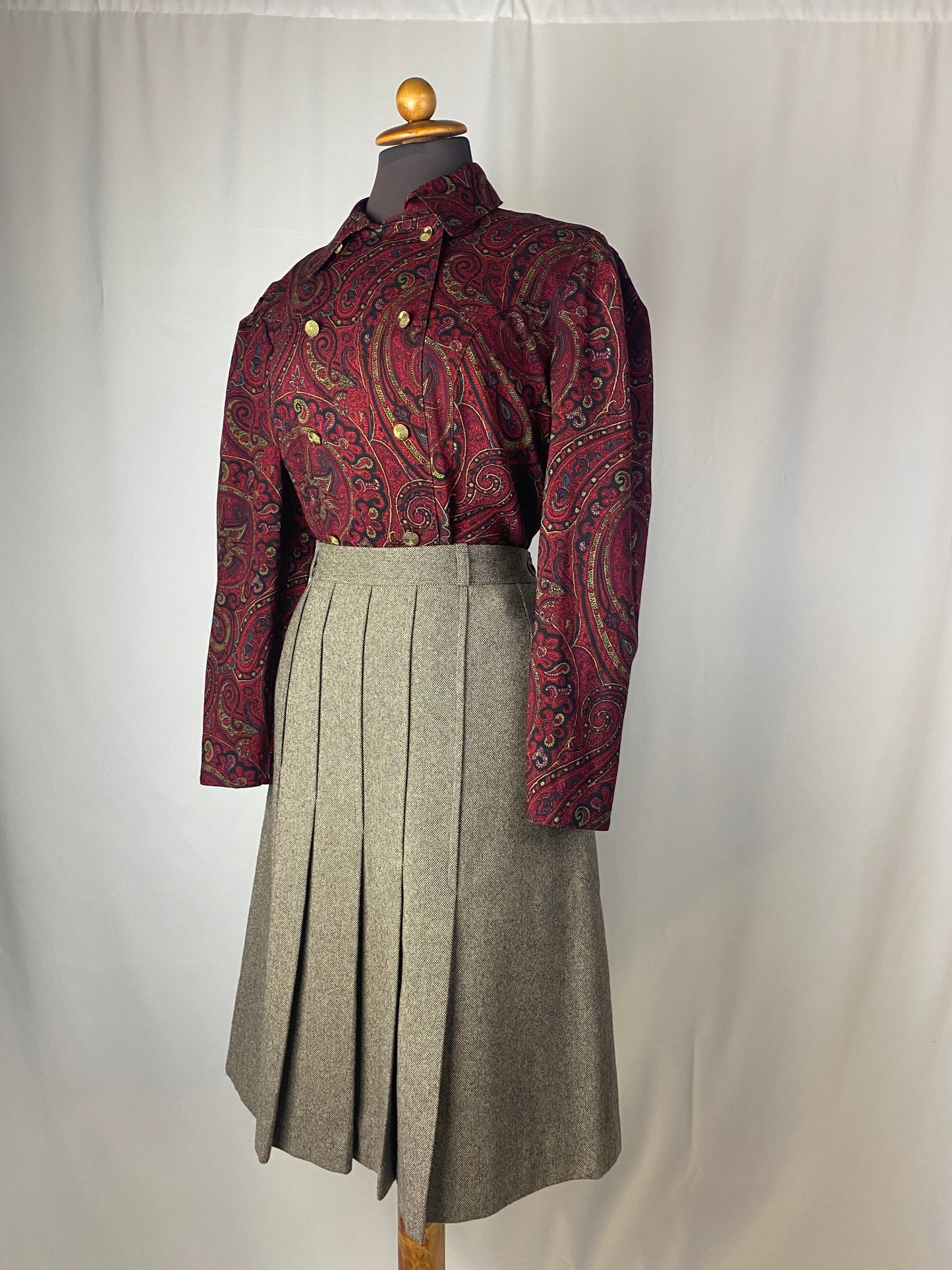 Camicia in flanella di lana - TG. 40/42