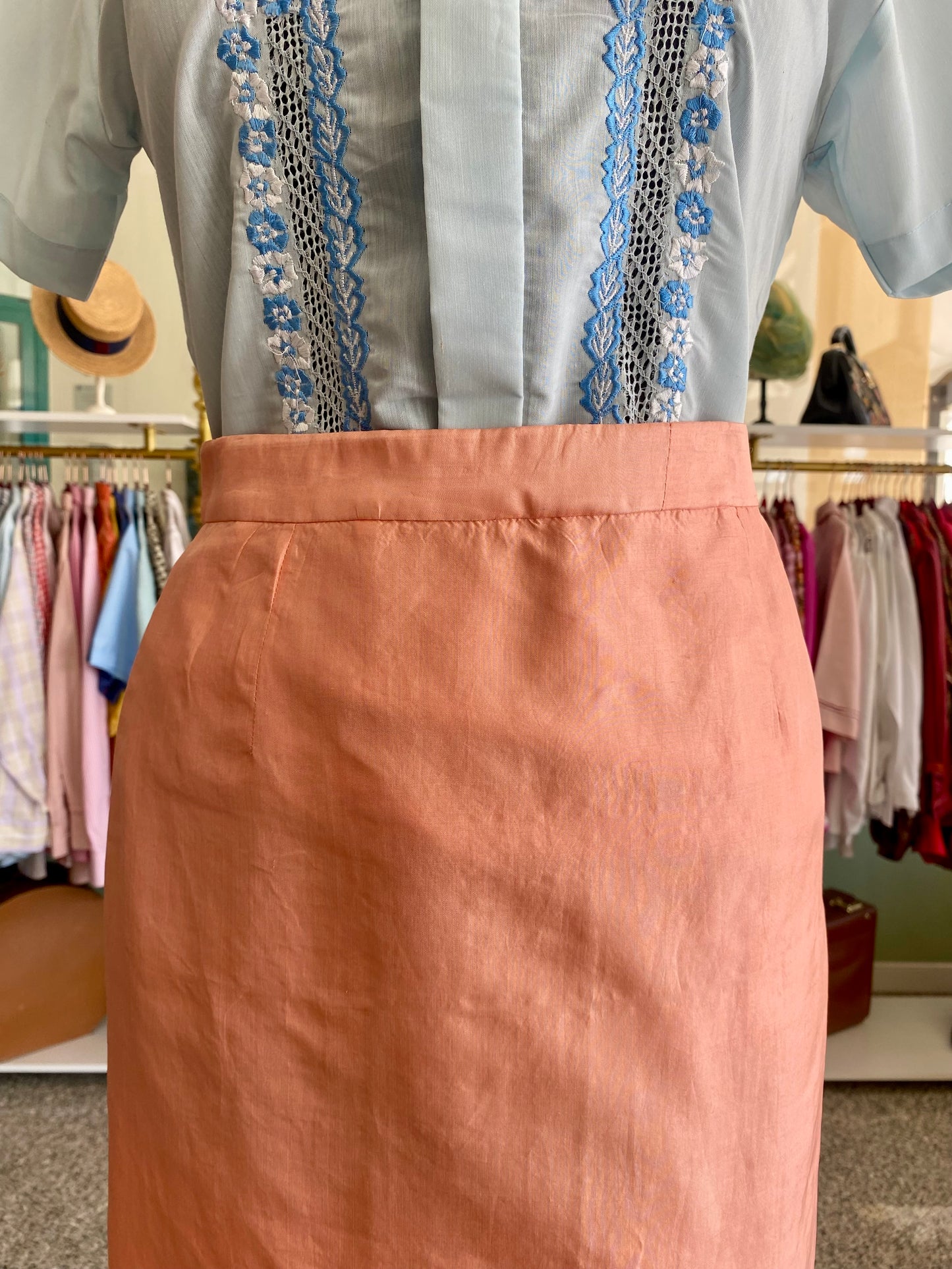 Gonna sartoriale in seta - TG. 40