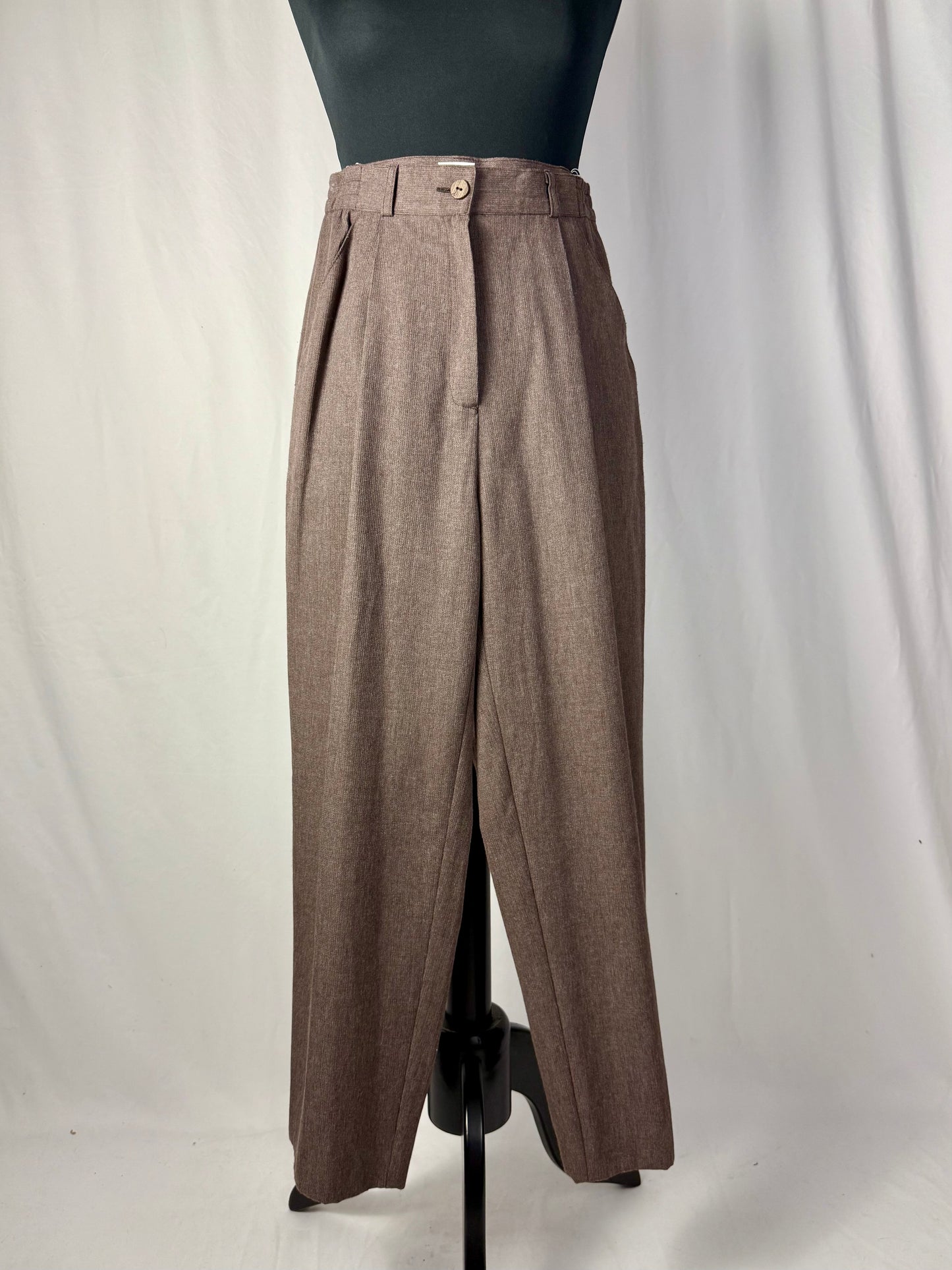 Tailleur anni ‘80 nocciola - TG. 40