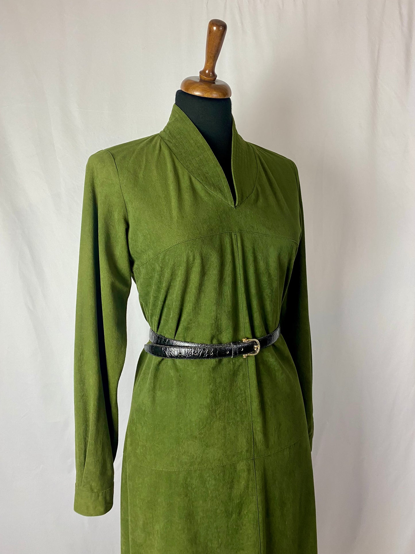 Abito anni ‘70 verde salvia - TG. 40