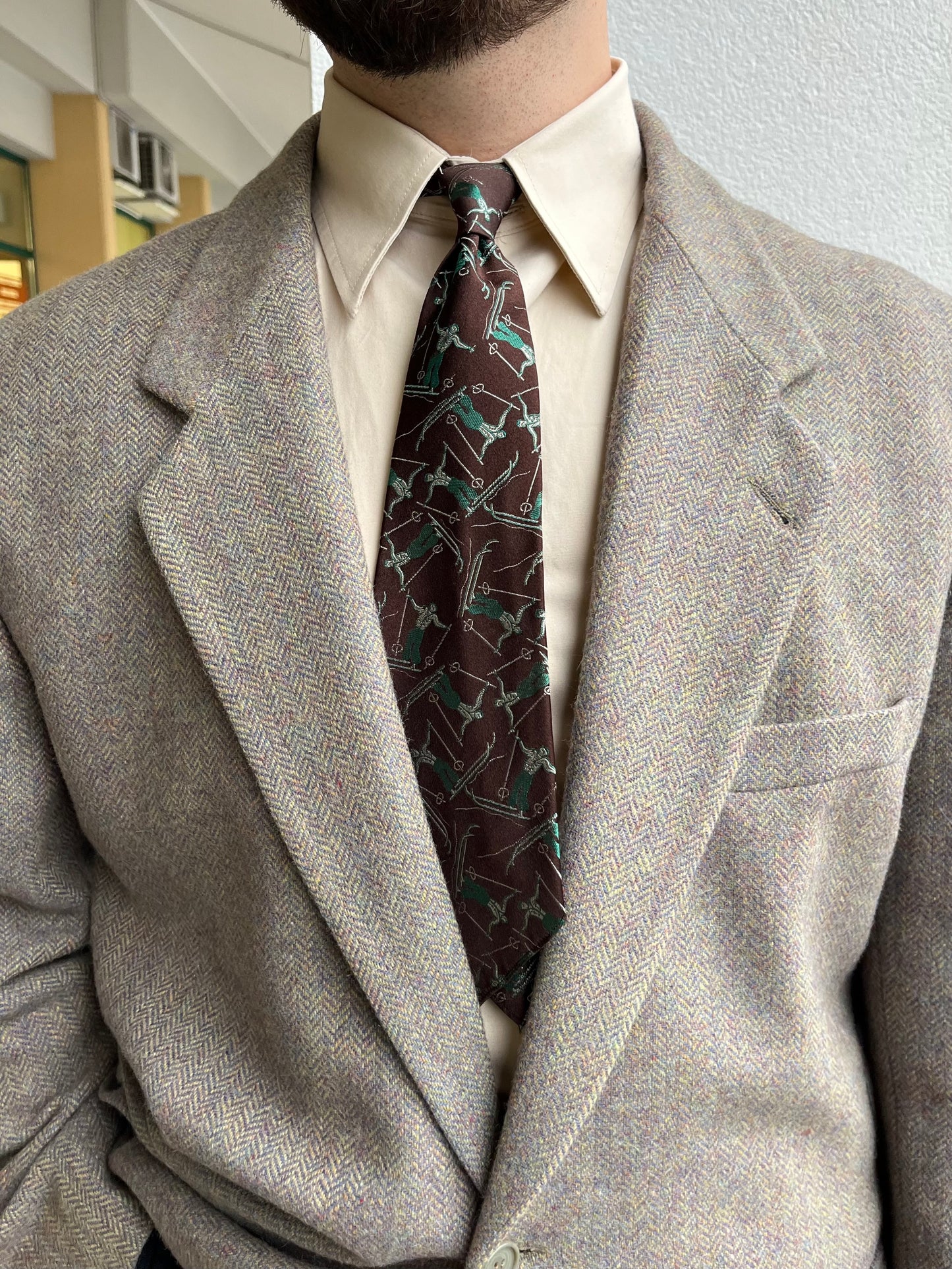 Giacca in tweed anni ‘80 tg. 54