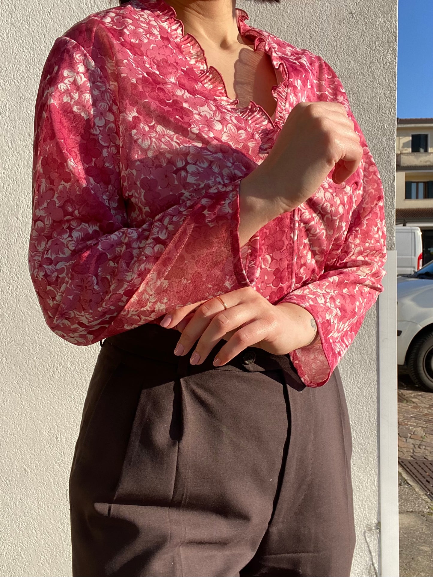 Camicia rosa antico 🎀 - TG.